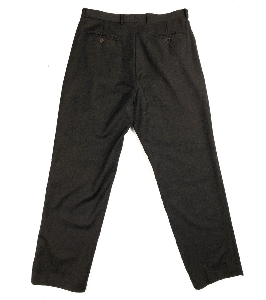 Hermes RARE🔥VINTAGE 80’S HERMES BROWN WOOL TROUSERS Size US 32 / EU 48 - 3 Thumbnail
