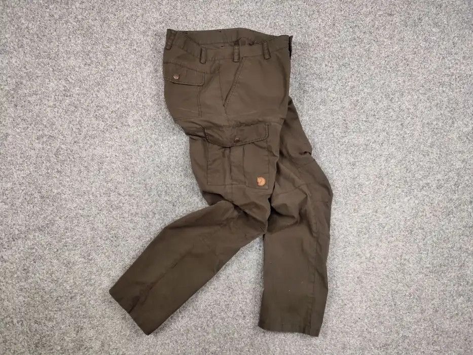 Fjallraven Fjallraven Karl Pro Trousers g1000 Cargo Brown Pants Size 38" / US 16 / IT 52 - 7 Thumbnail