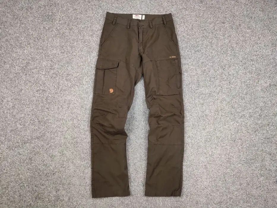 Fjallraven Fjallraven Karl Pro Trousers g1000 Cargo Brown Pants Size 38" / US 16 / IT 52 - 5 Thumbnail