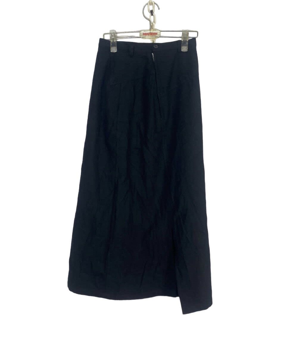 image of Yohji Yamamoto x YS Best Offery’S Wool Long Skirt in Black, Women's (Size 24)