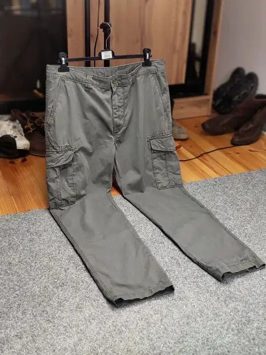 Japanese Brand Vintage Military Japan Gray Cargo Men's Casual Pants Size US 36 / EU 52 - 10 Thumbnail