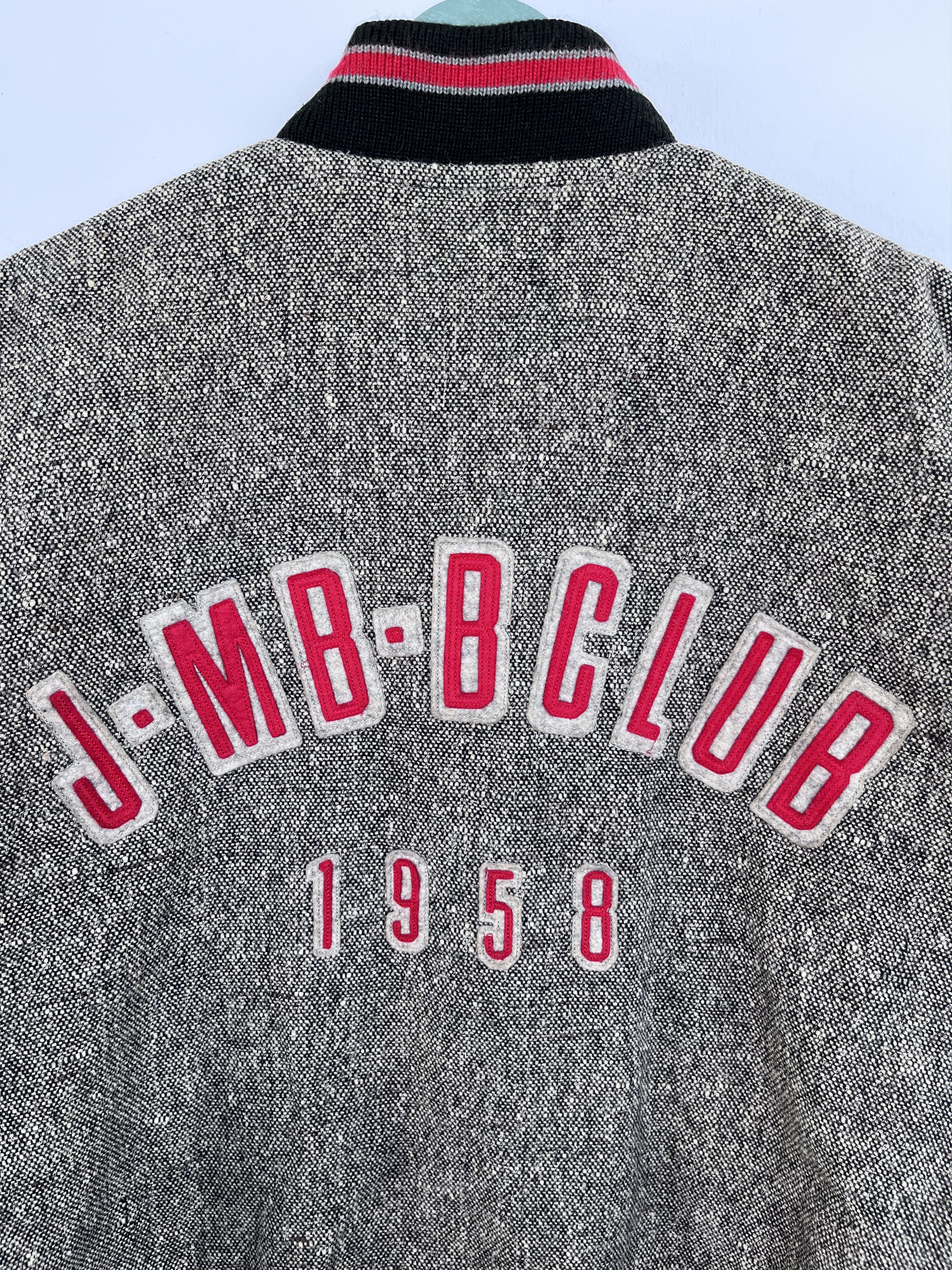 Japanese Brand Vintage Jun Men Woll Varsity Jacket Size US M / EU 48-50 / 2 - 6 Thumbnail