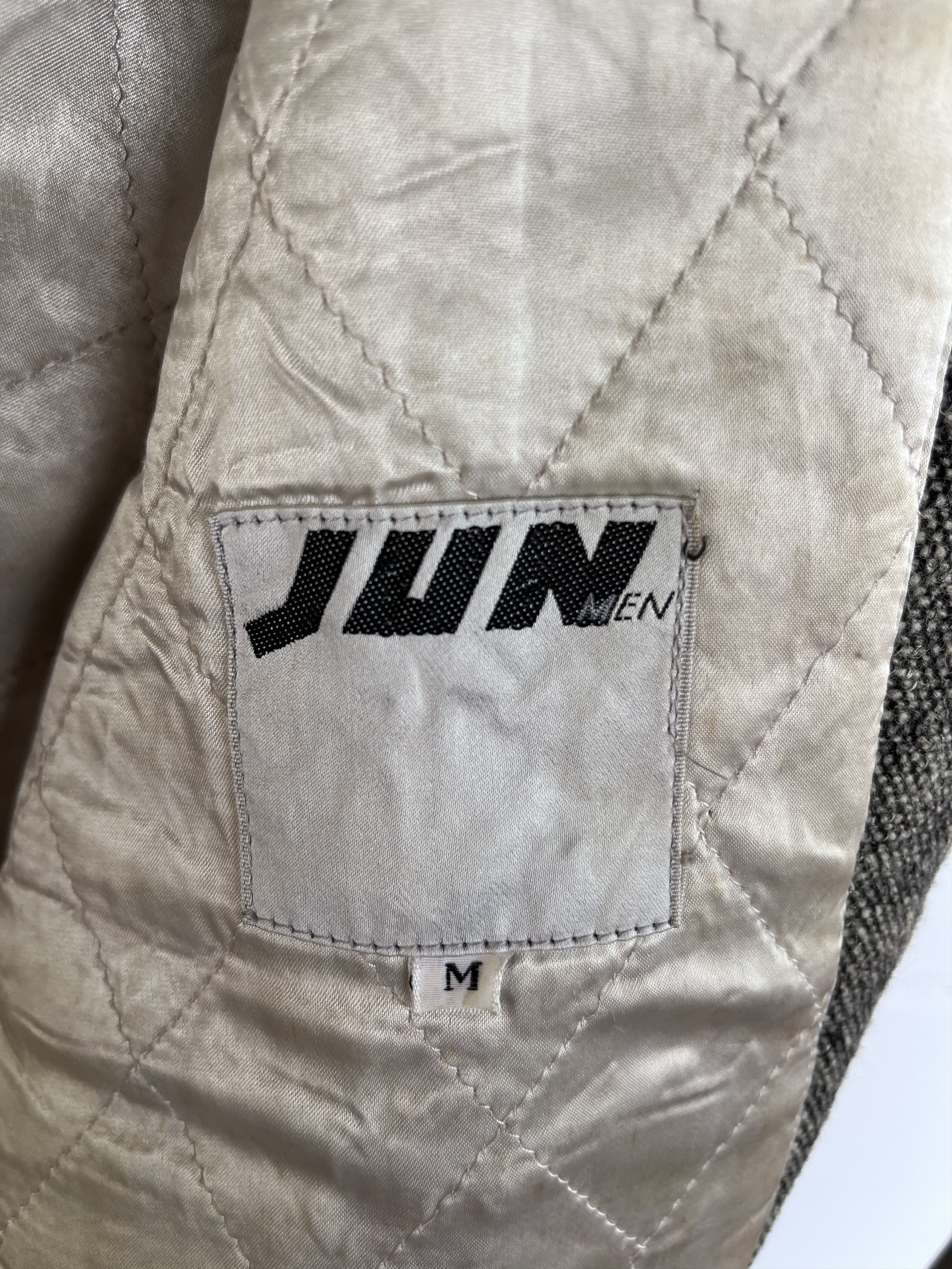 Japanese Brand Vintage Jun Men Woll Varsity Jacket Size US M / EU 48-50 / 2 - 8 Thumbnail