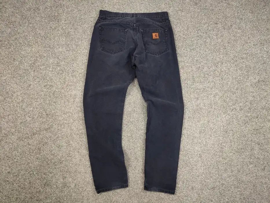 Carhartt Vintage 90's Carhartt USA Denver Canvas Faded Logo Pants Size US 32 / EU 48 - 5 Thumbnail
