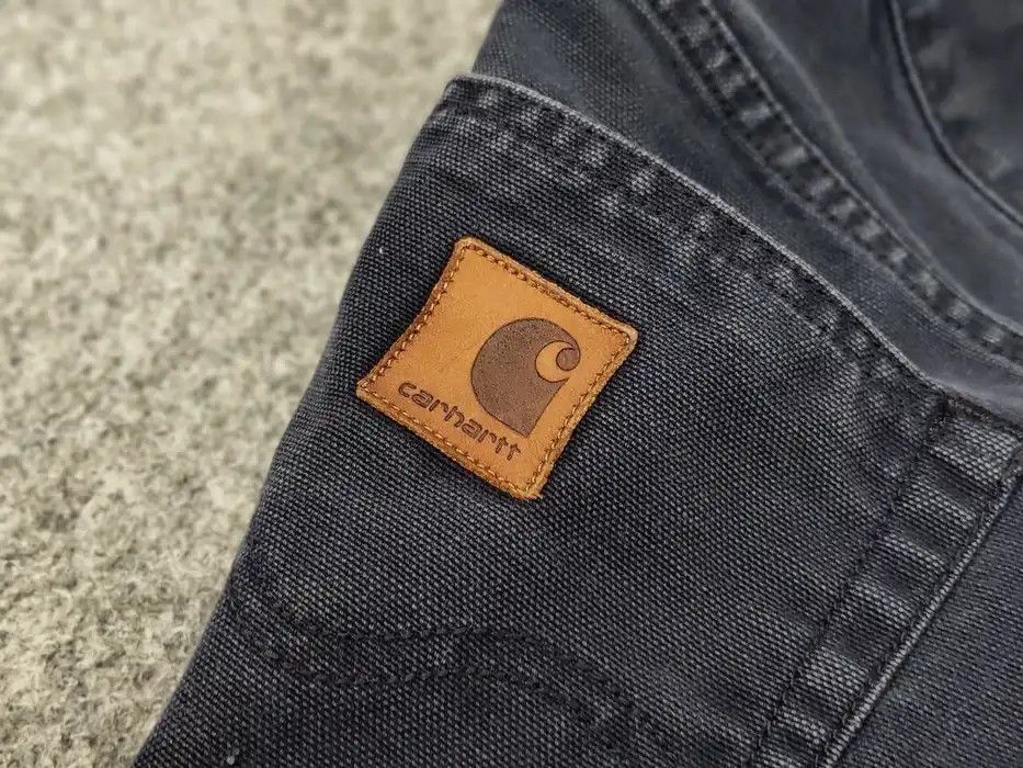 Carhartt Vintage 90's Carhartt USA Denver Canvas Faded Logo Pants Size US 32 / EU 48 - 9 Thumbnail