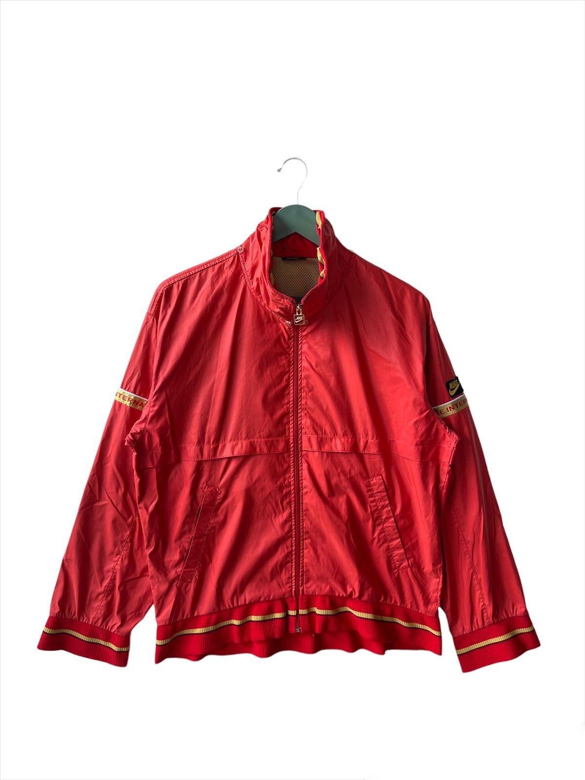 Nike × Vintage Vintage Nike Internationale Windbreaker Jacket Size US M / EU 48-50 / 2 - 1 Thumbnail