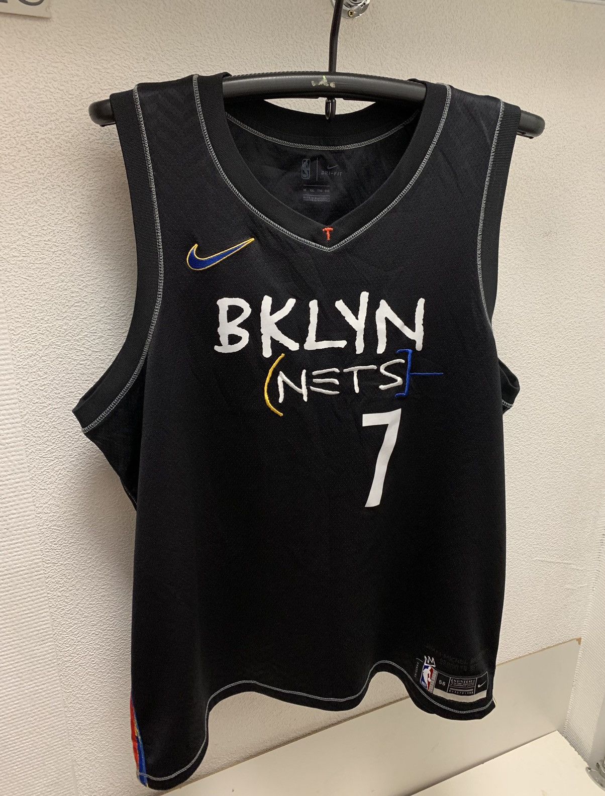 Nike Brooklyn nets Nike Kevin Durant 7 jersey xxl City edition Size US XXL / EU 58 / 5 - 2 Thumbnail