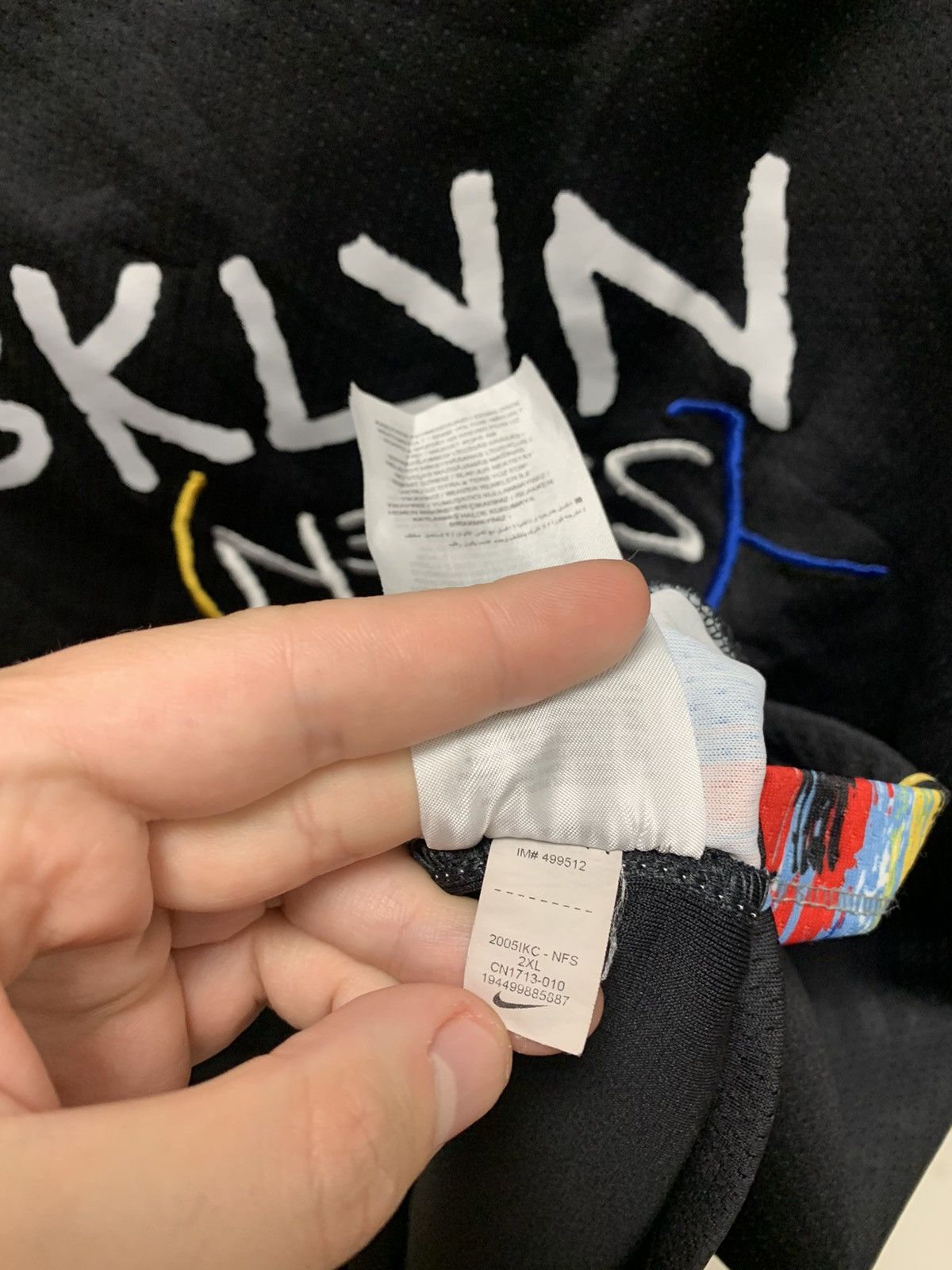 Nike Brooklyn nets Nike Kevin Durant 7 jersey xxl City edition Size US XXL / EU 58 / 5 - 4 Thumbnail