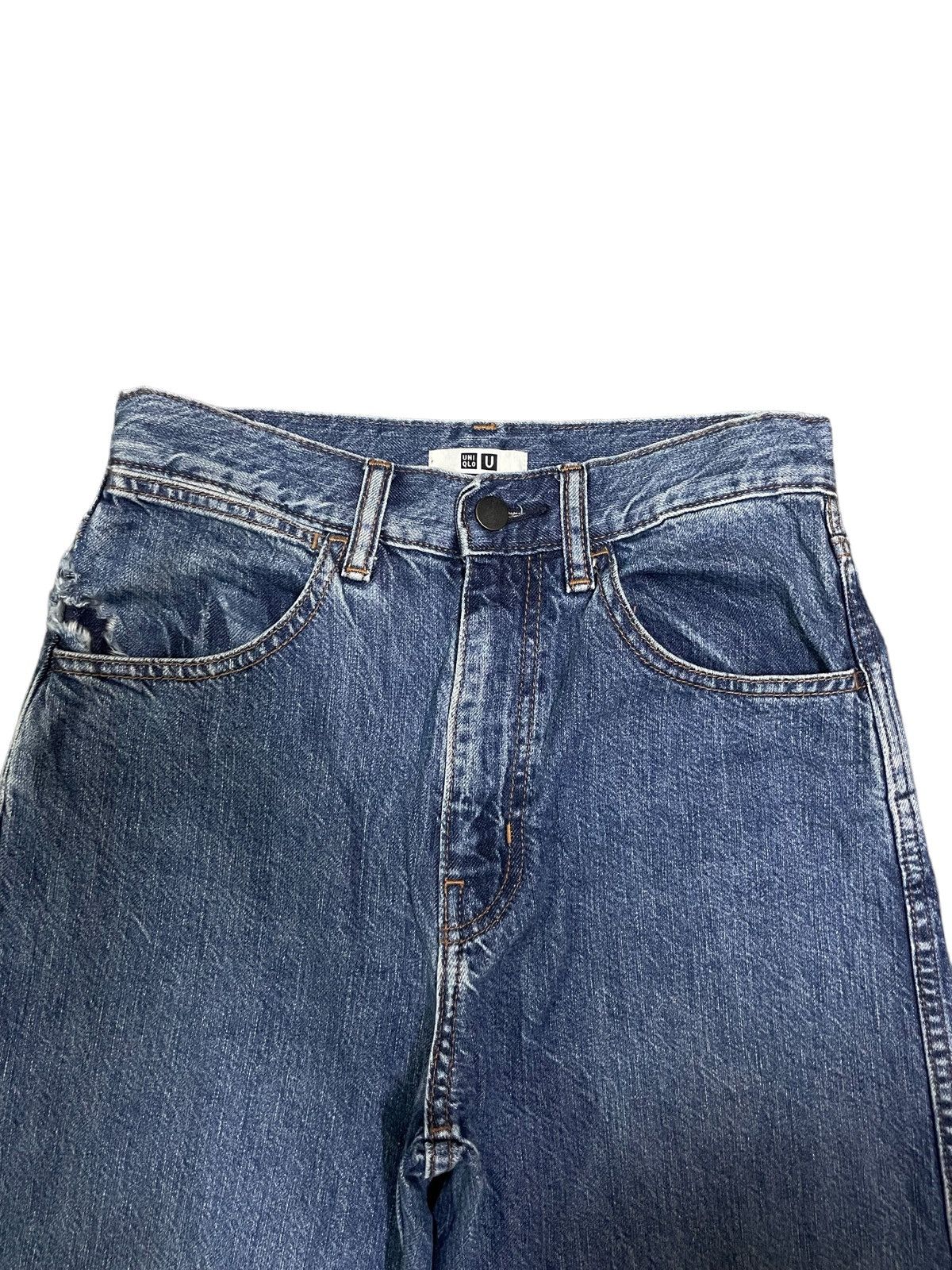 Christophe Lemaire Uniqlo x Christophe Lemaire High Waist Baggy Mom Jeans Size 26" / US 2 / IT 38 - 3 Thumbnail