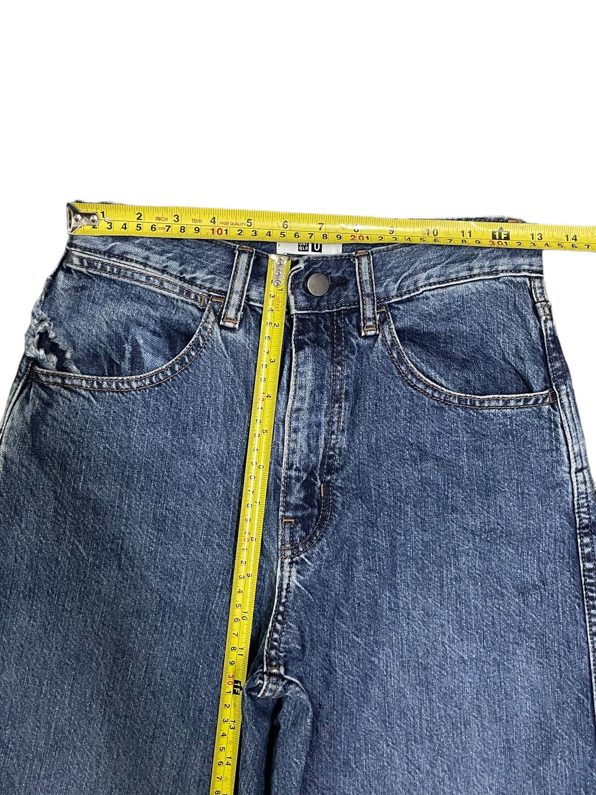 Christophe Lemaire Uniqlo x Christophe Lemaire High Waist Baggy Mom Jeans Size 26" / US 2 / IT 38 - 14 Thumbnail