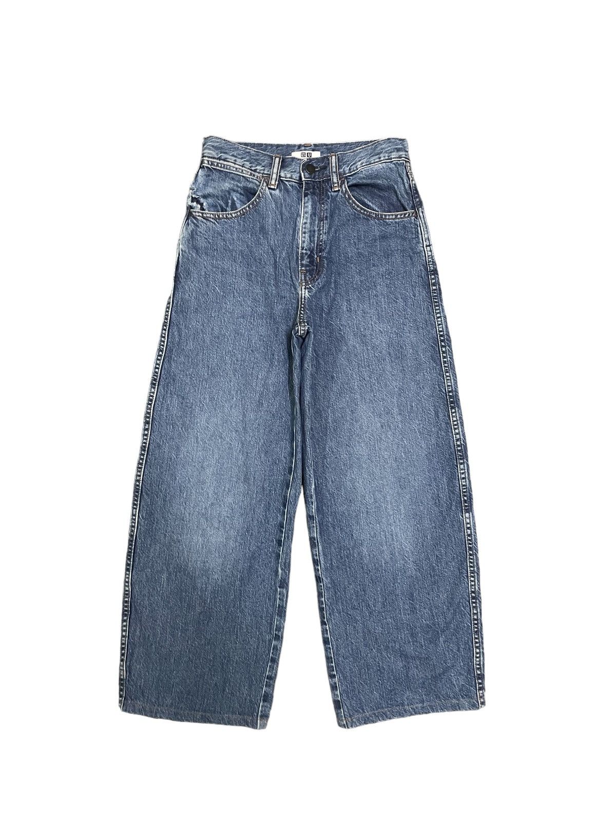 Christophe Lemaire Uniqlo x Christophe Lemaire High Waist Baggy Mom Jeans Size 26" / US 2 / IT 38 - 2 Thumbnail