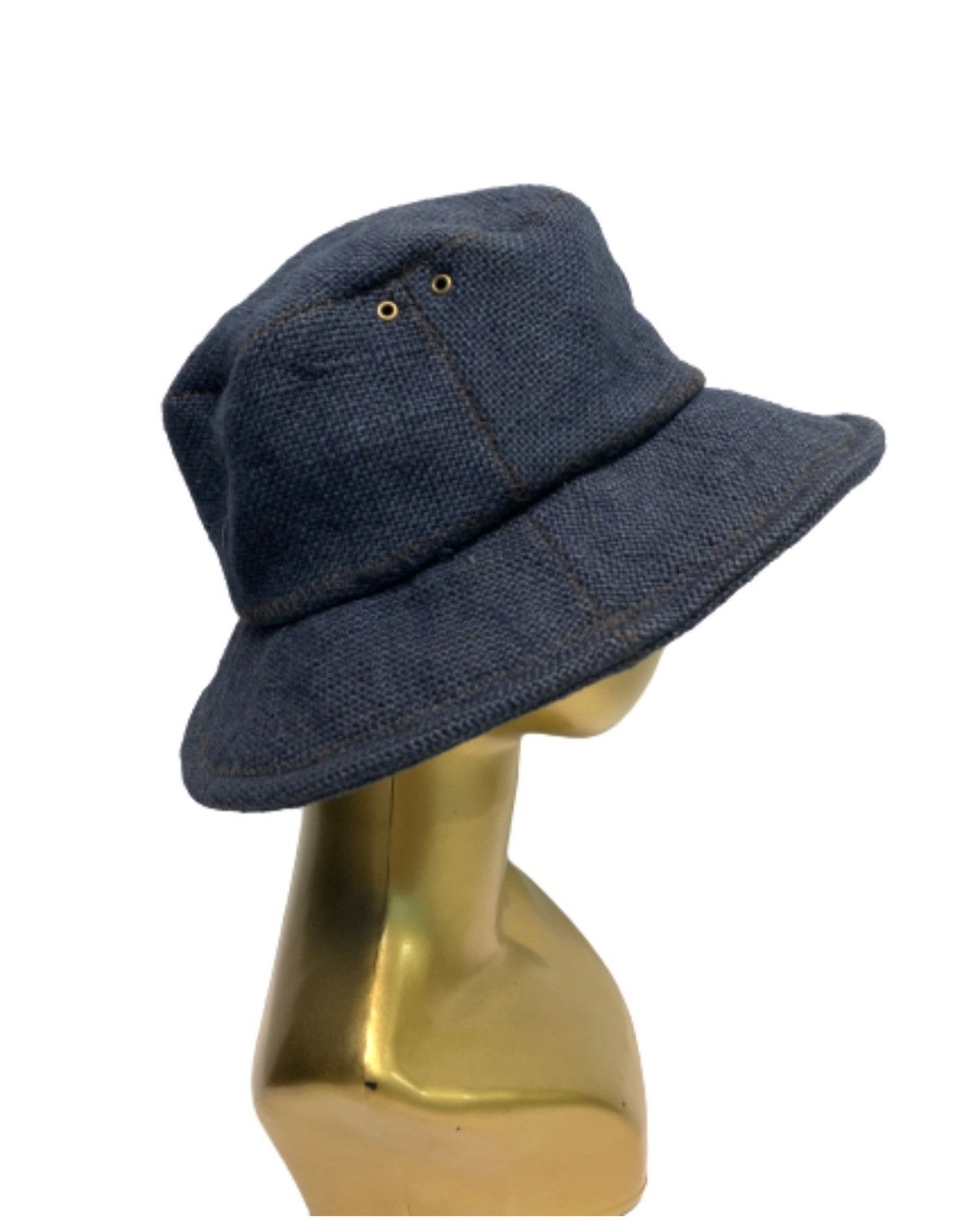 Indigo × Playboy RARE ‼️ 🐇 Playboy Bunny Head Indigo Bucket Hat Size ONE SIZE - 5 Thumbnail