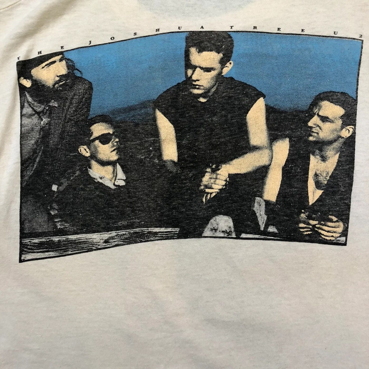 Band Tees Vintage 1987 U2 T Shirt The Joshua Tree Cropped Band Tee Size US S / EU 44-46 / 1 - 2 Thumbnail
