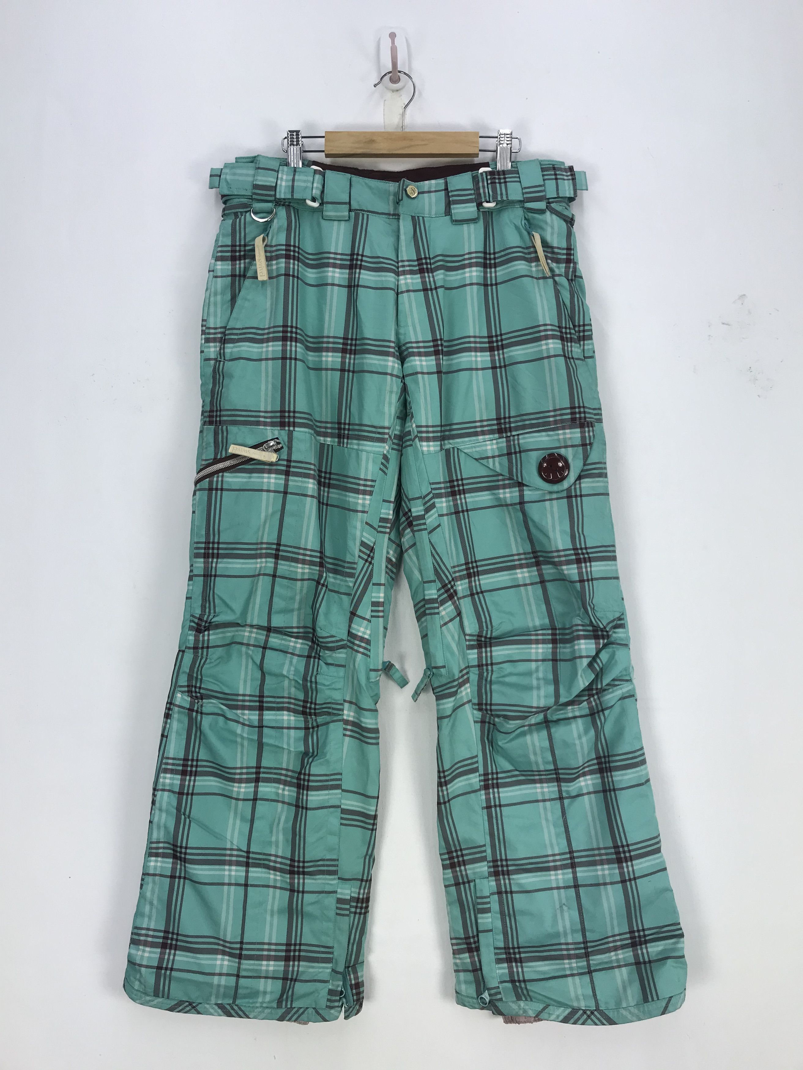 Japanese Brand × Vintage Swivel Overall Jumpsuit Swivel Ski Wear Snowboards Size US 32 / EU 48 - 1 Thumbnail