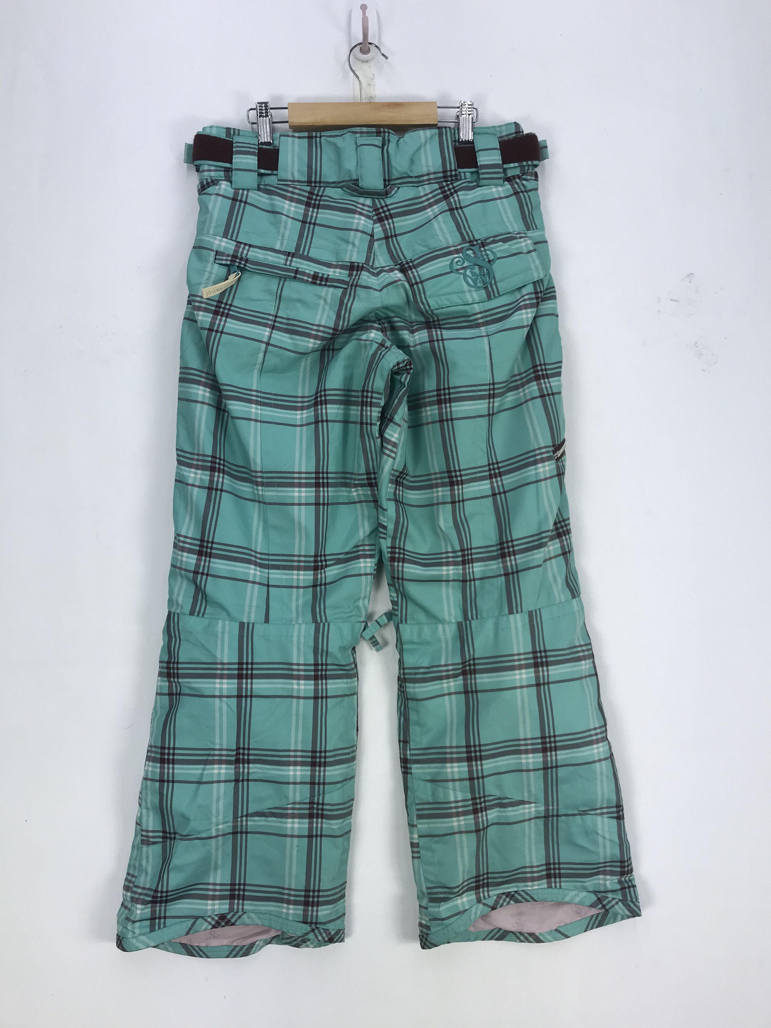 Japanese Brand × Vintage Swivel Overall Jumpsuit Swivel Ski Wear Snowboards Size US 32 / EU 48 - 2 Thumbnail