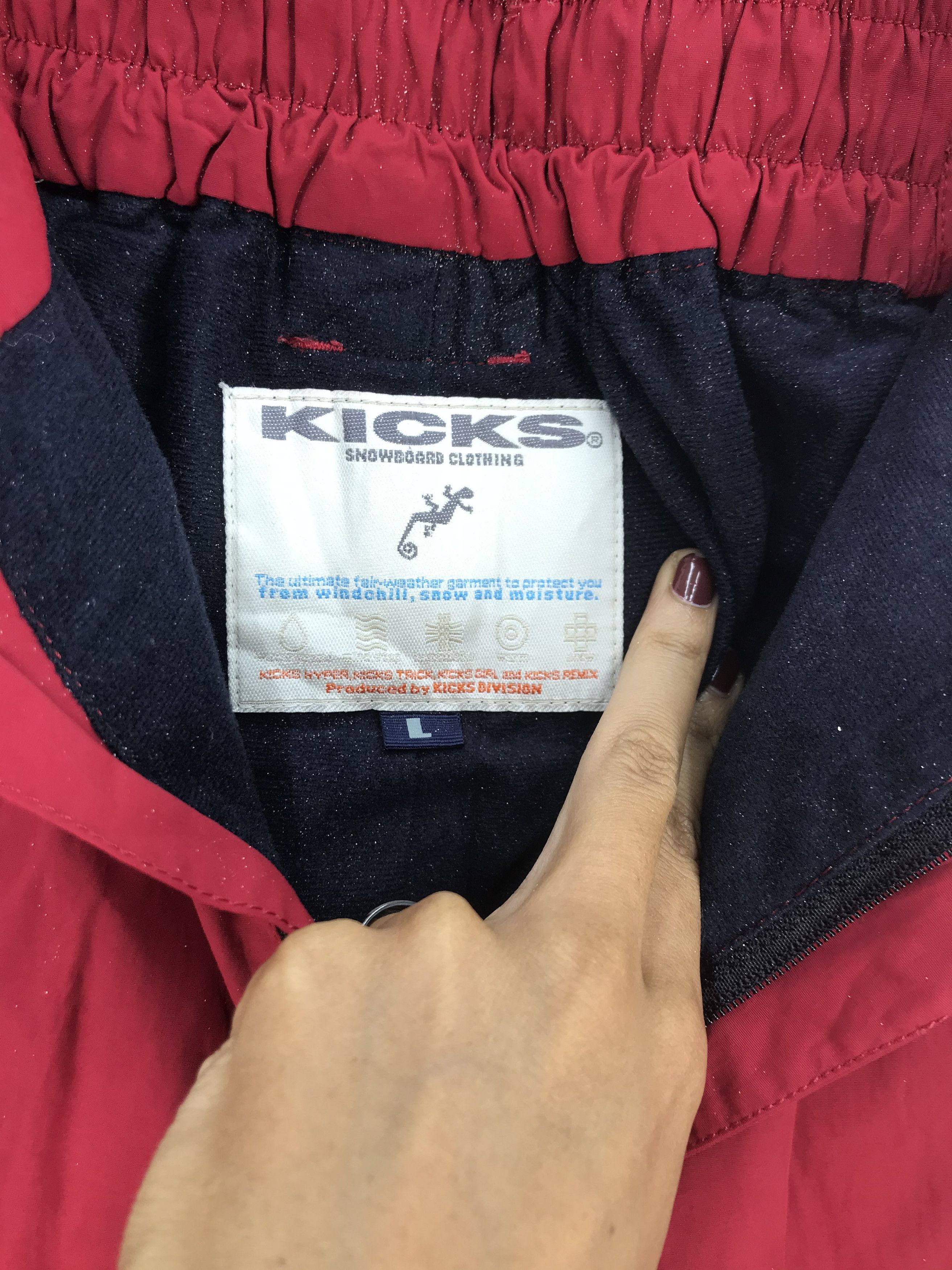 Japanese Brand × Vintage Vintage Kicks Ski Pants Japanese Ski Wear Snowboards Size US 30 / EU 46 - 13 Thumbnail