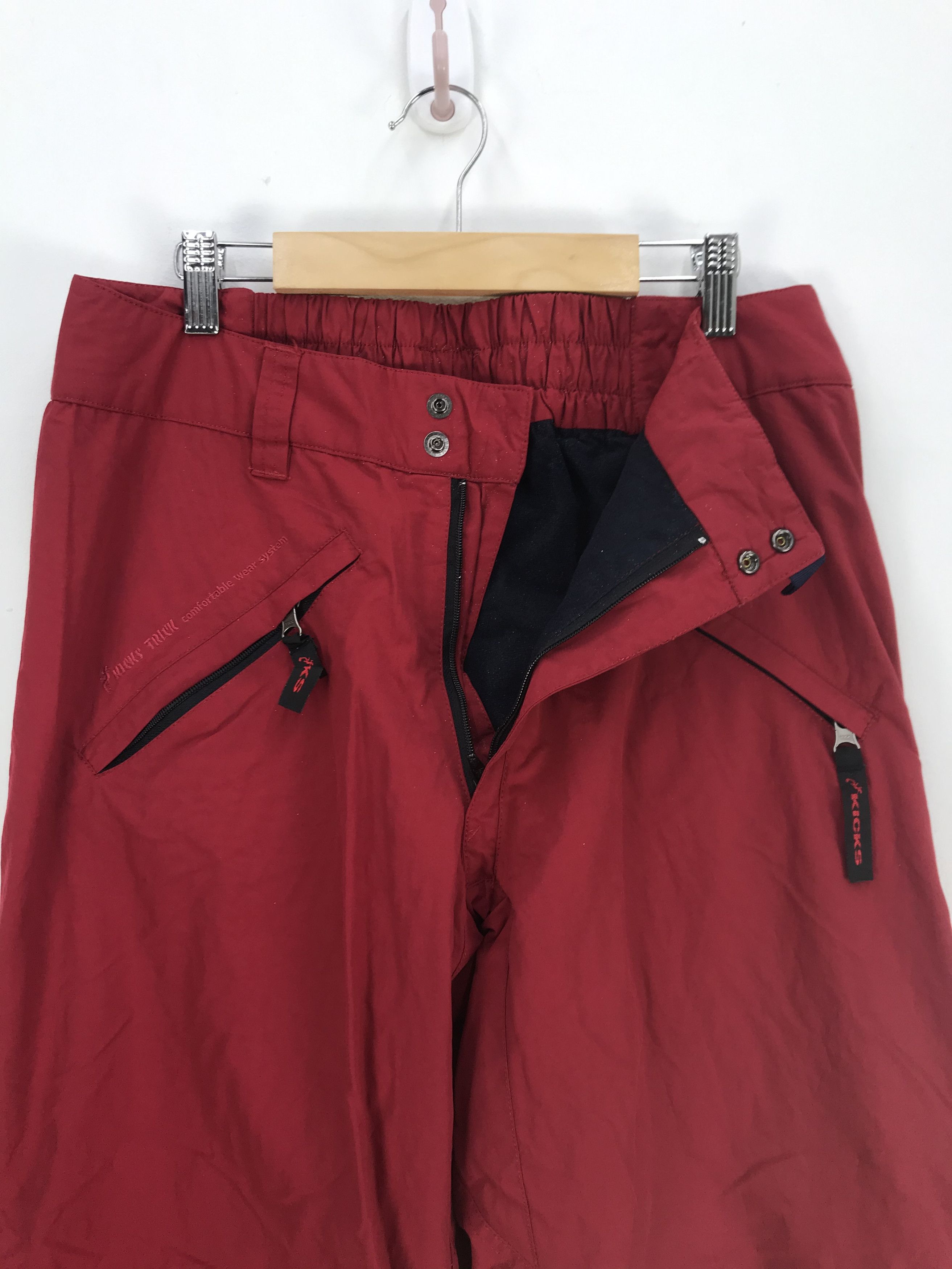 Japanese Brand × Vintage Vintage Kicks Ski Pants Japanese Ski Wear Snowboards Size US 30 / EU 46 - 8 Thumbnail