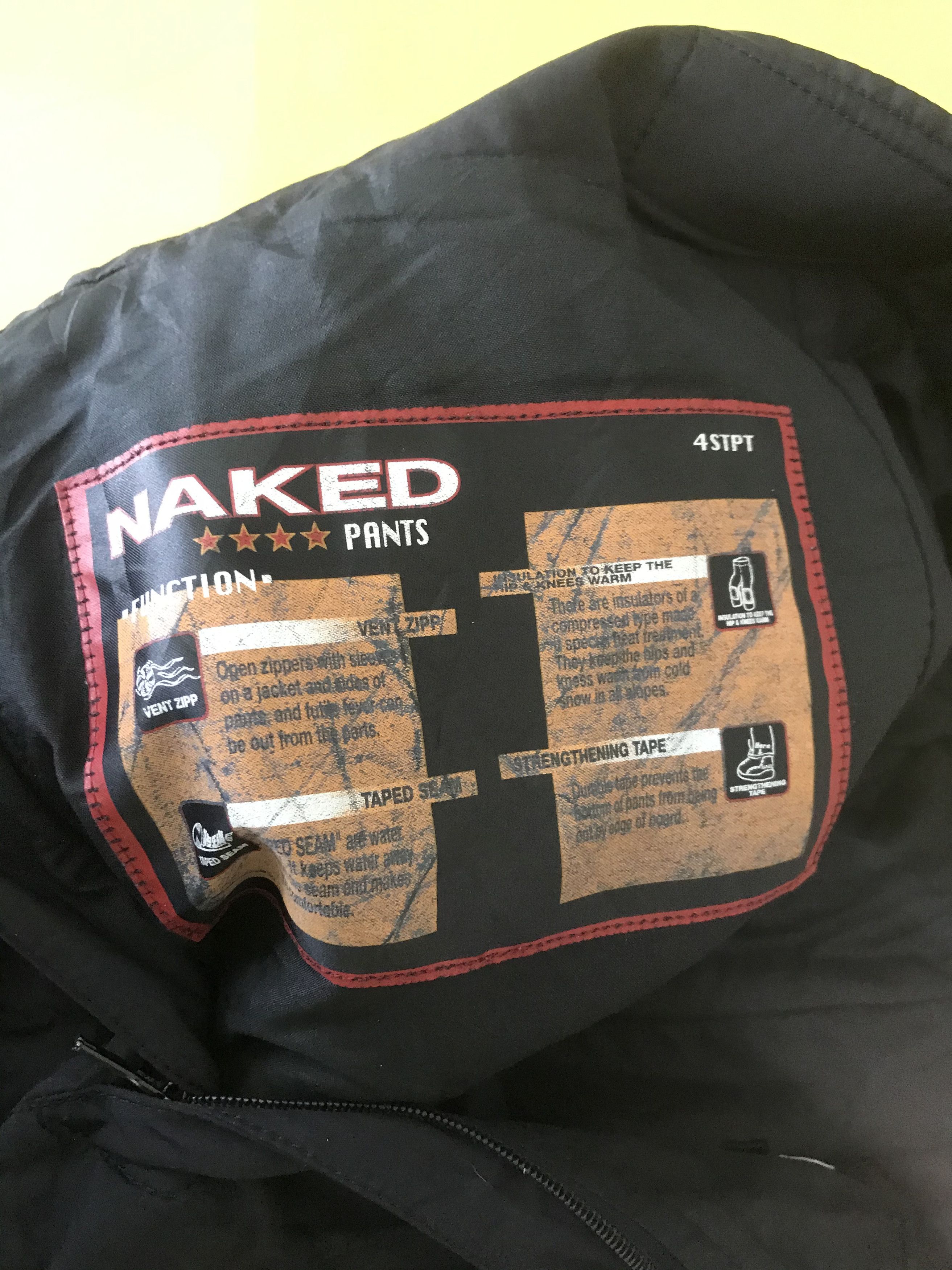 Japanese Brand × Vintage Vintage Naked Pants Ski Pants Ski Snowboard Ski Trousers Size US 38 / EU 54 - 11 Thumbnail