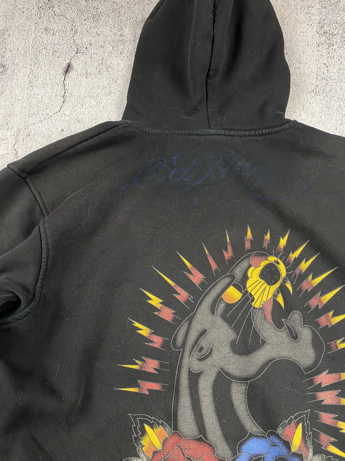 Christian Audigier Vintage Y2k Ed Hardy by Christian Audigier skulls hoodie Size US M / EU 48-50 / 2 - 7 Thumbnail
