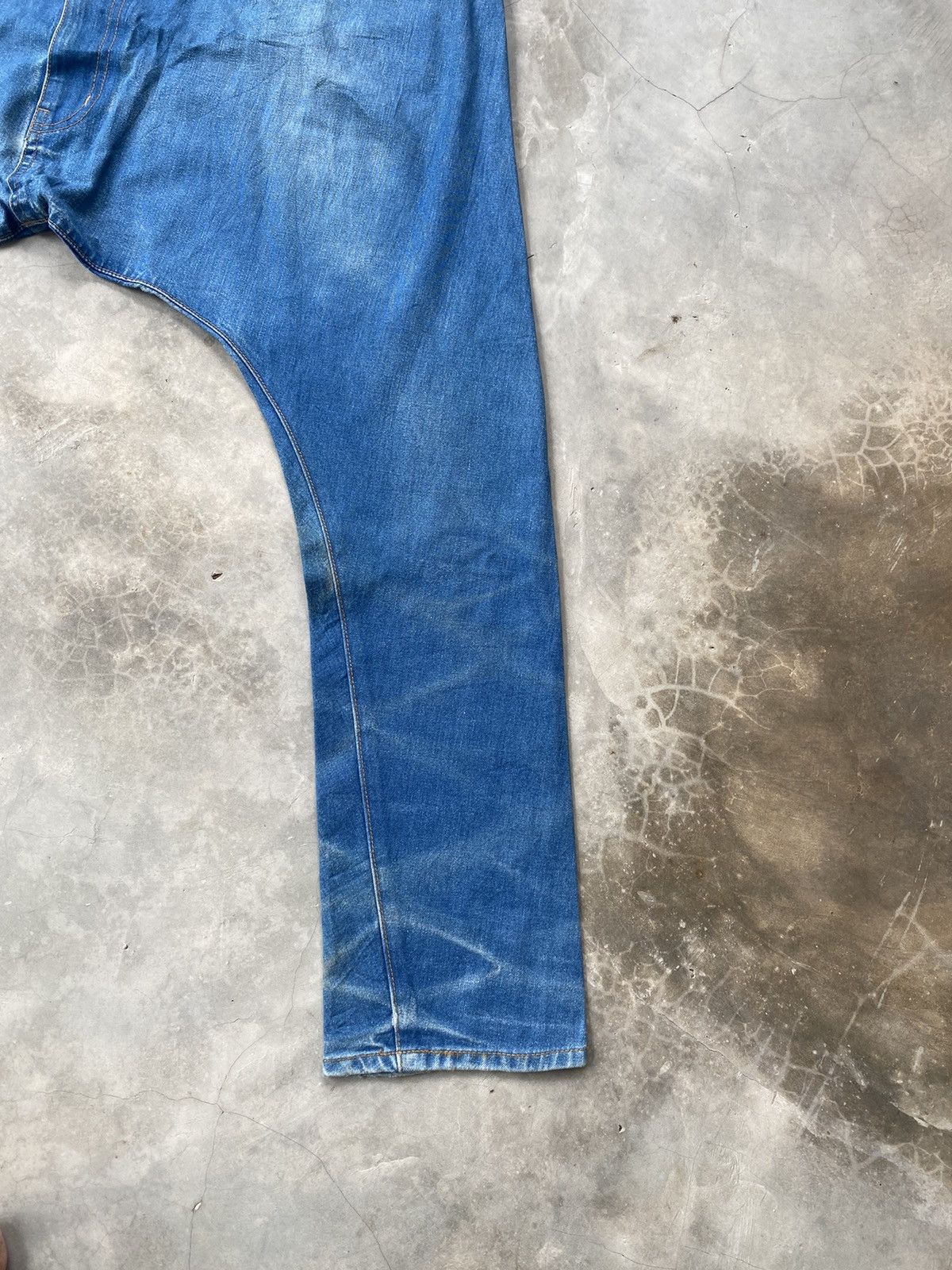 Issey Miyake × Japanese Brand × mercibeaucoup Mercibeaucoup crotch jeans by Issey Miyake Size US 36 / EU 52 - 3 Thumbnail