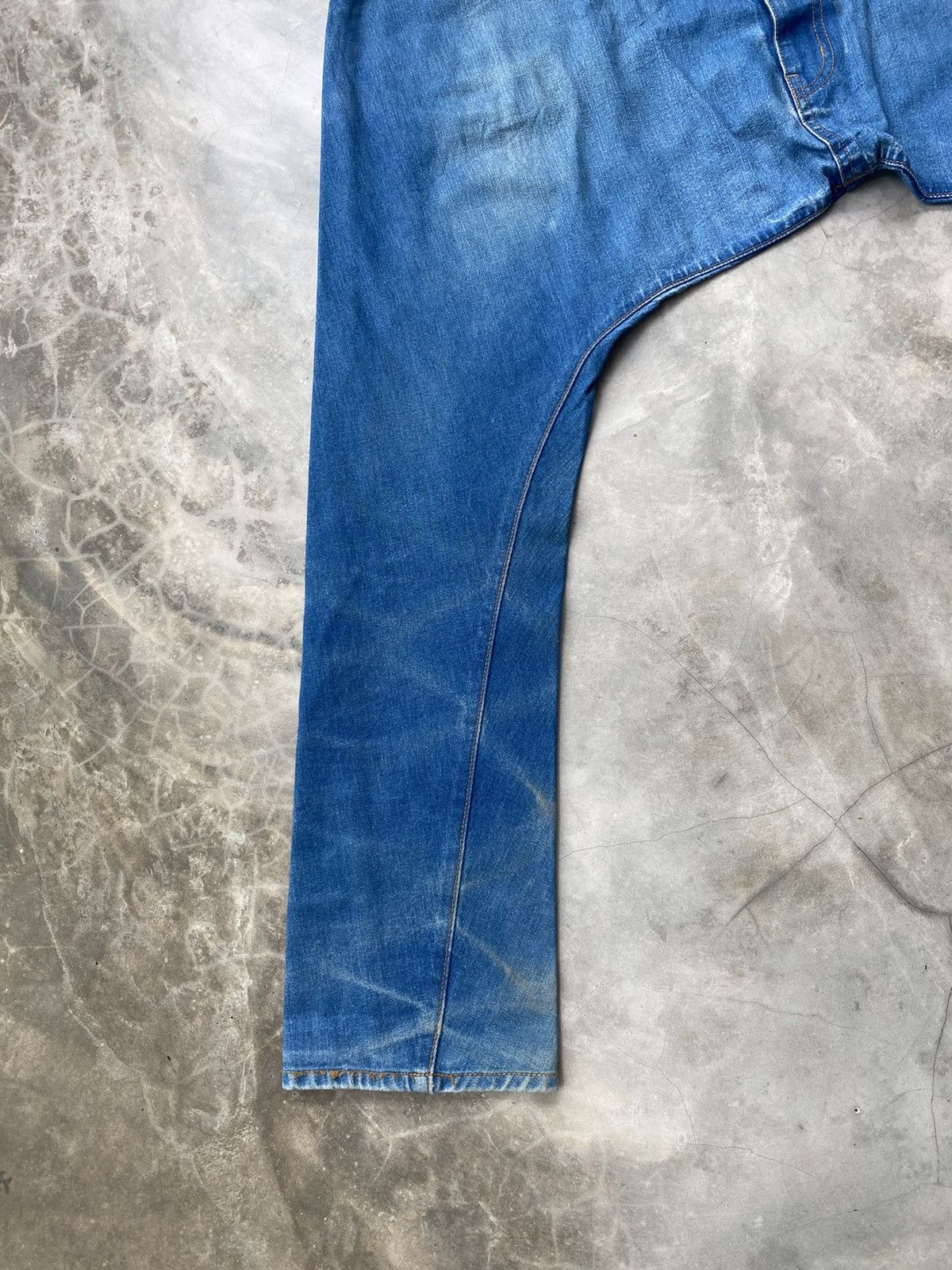 Issey Miyake × Japanese Brand × mercibeaucoup Mercibeaucoup crotch jeans by Issey Miyake Size US 36 / EU 52 - 4 Thumbnail
