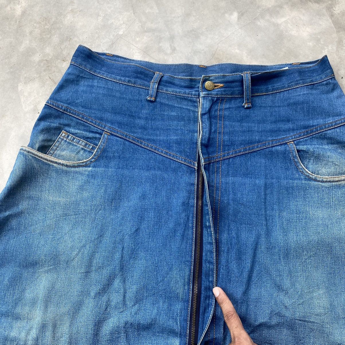 Issey Miyake × Japanese Brand × mercibeaucoup Mercibeaucoup crotch jeans by Issey Miyake Size US 36 / EU 52 - 6 Thumbnail