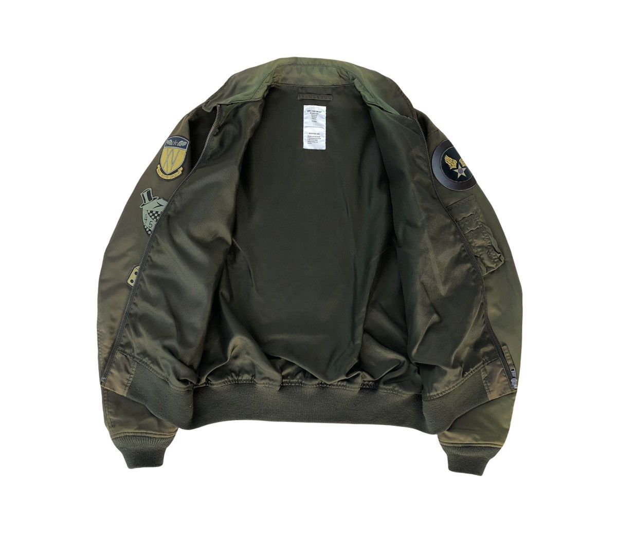 Avirex 🔥Vintage USAF MA-1 Flight Jacket with Patches by Avirex Size US XL / EU 56 / 4 - 2 Thumbnail