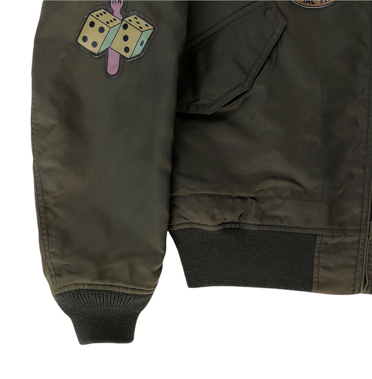 Avirex 🔥Vintage USAF MA-1 Flight Jacket with Patches by Avirex Size US XL / EU 56 / 4 - 6 Thumbnail