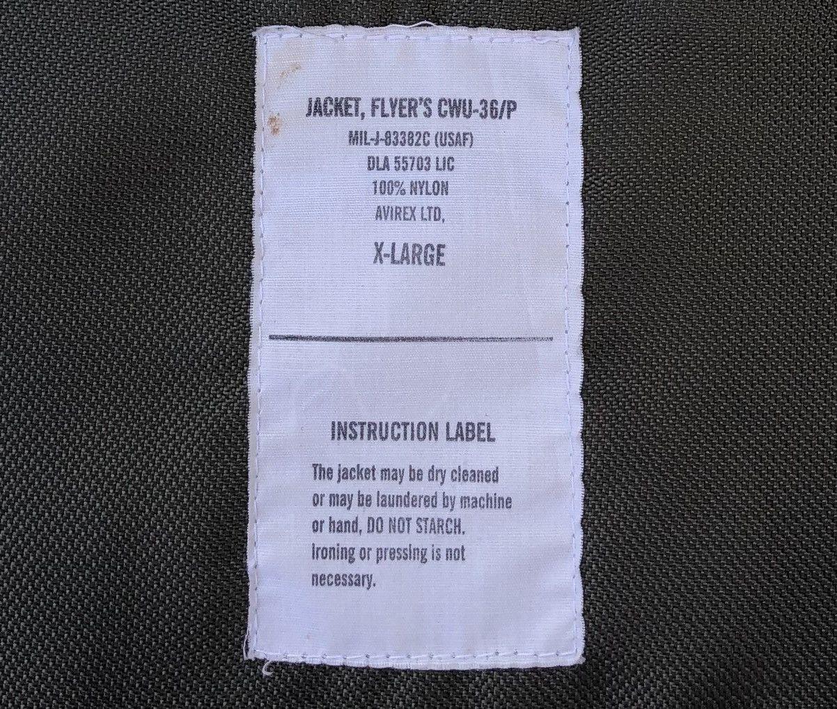 Avirex 🔥Vintage USAF MA-1 Flight Jacket with Patches by Avirex Size US XL / EU 56 / 4 - 15 Thumbnail