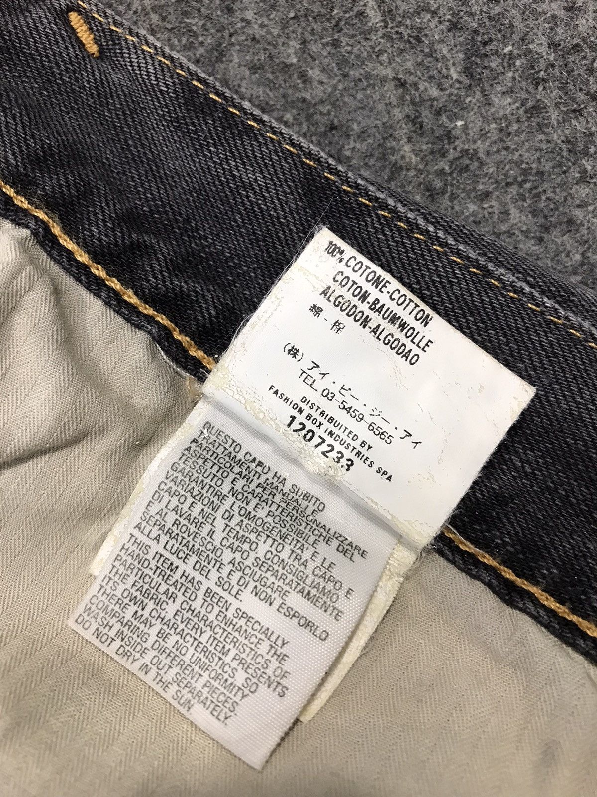 Replay Vintage Replay Black Colour Button Jeans Style Size US 30 / EU 46 - 16 Thumbnail