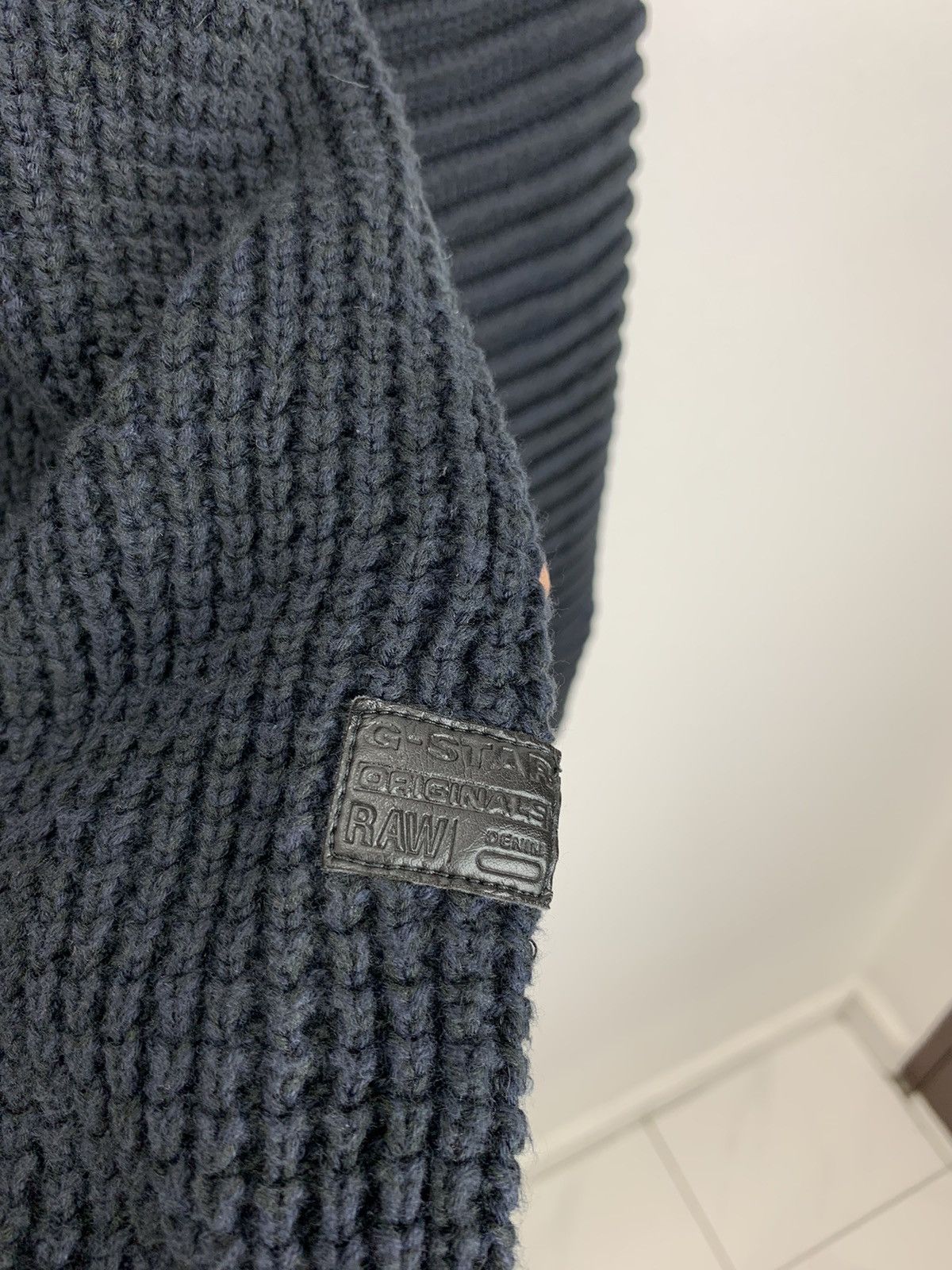 G-Star G Star Raw Cable Knitwear Sweater crewneck Size US L / EU 52-54 / 3 - 5 Thumbnail