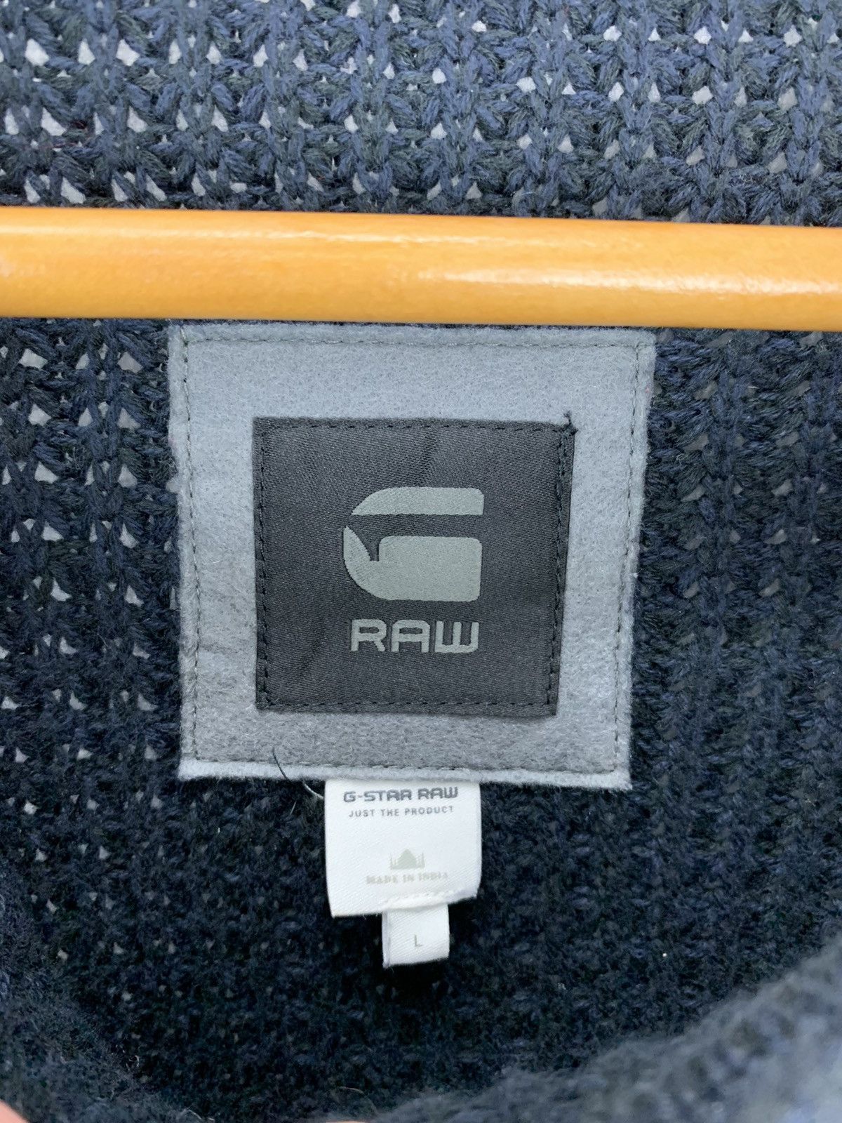 G-Star G Star Raw Cable Knitwear Sweater crewneck Size US L / EU 52-54 / 3 - 6 Thumbnail
