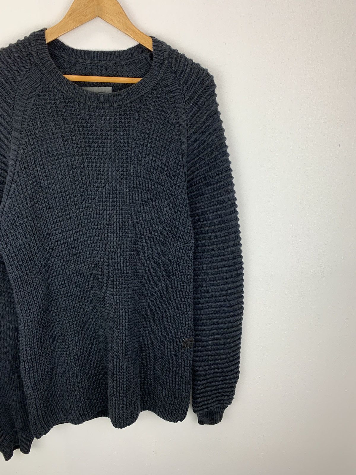 G-Star G Star Raw Cable Knitwear Sweater crewneck Size US L / EU 52-54 / 3 - 3 Thumbnail