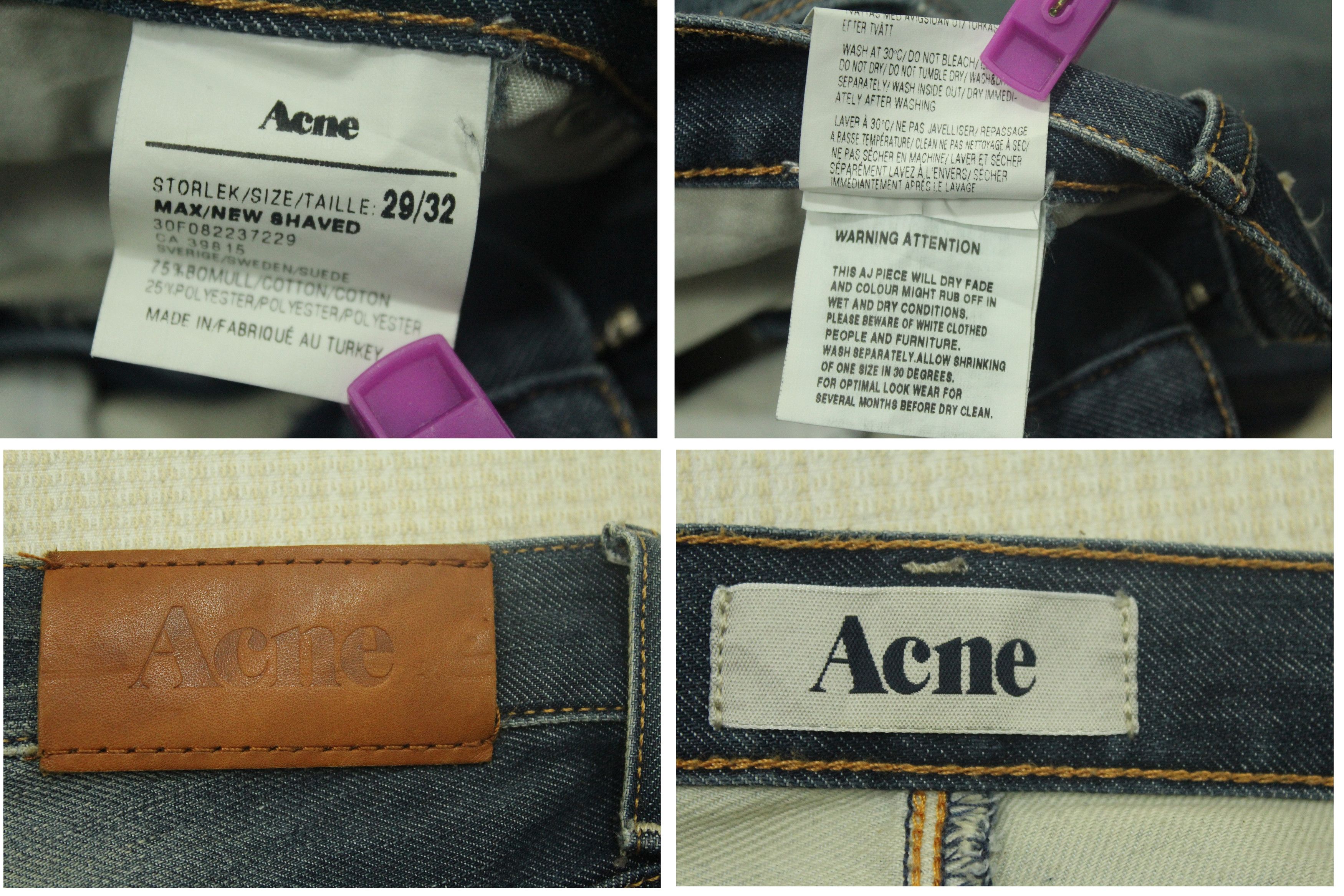 Acne Studios ACNE Jeans Size US 29 - 13 Thumbnail