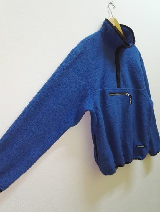 Polartec Vintage 90's Phenix Fleece Zipper Blue colour (c28) Size US M / EU 48-50 / 2 - 2 Thumbnail