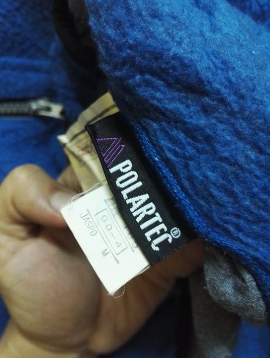 Polartec Vintage 90's Phenix Fleece Zipper Blue colour (c28) Size US M / EU 48-50 / 2 - 6 Thumbnail