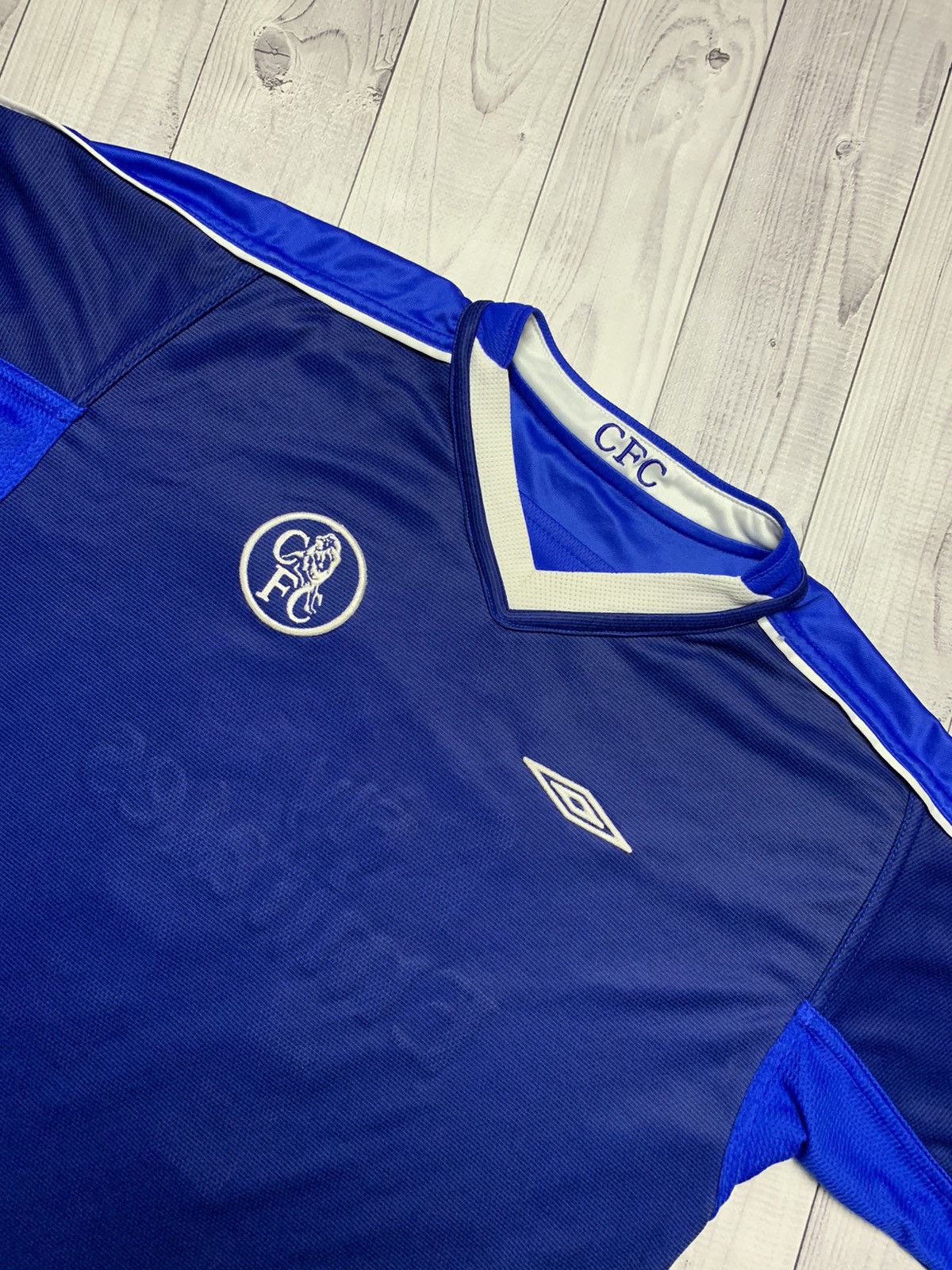 Vintage Vintage Chelsea Umbro soccer jersey reversible 11 Duff Size US S / EU 44-46 / 1 - 10 Thumbnail