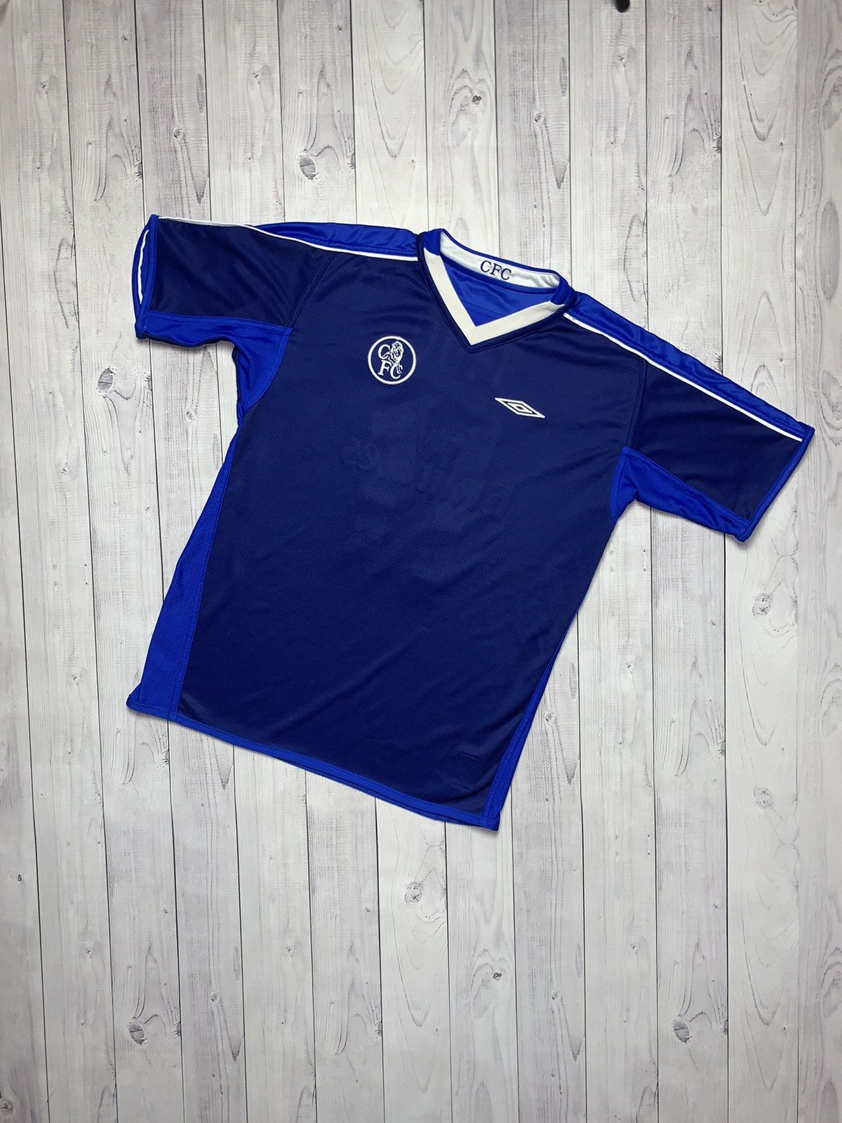 Vintage Vintage Chelsea Umbro soccer jersey reversible 11 Duff Size US S / EU 44-46 / 1 - 9 Thumbnail