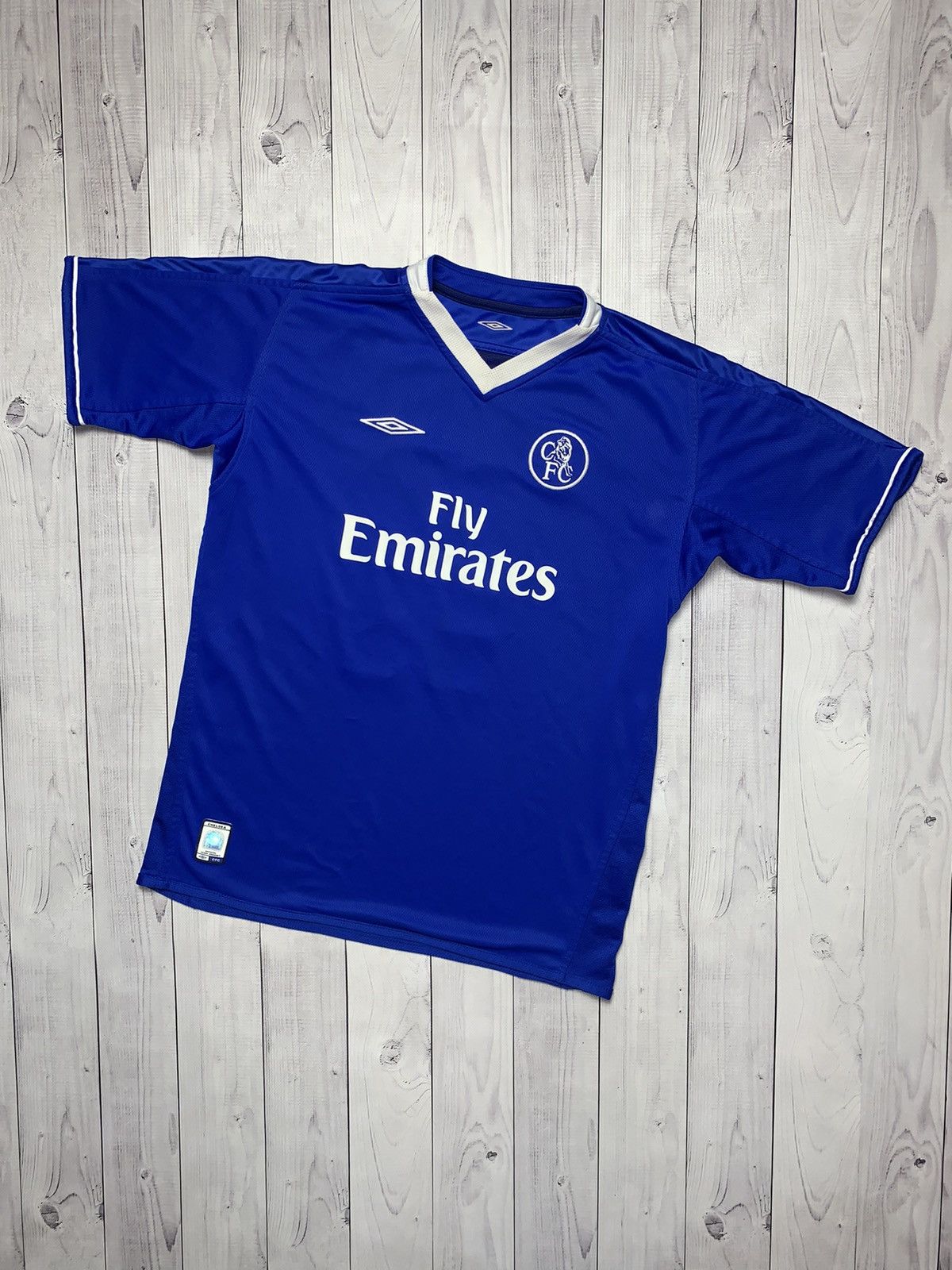 Vintage Vintage Chelsea Umbro soccer jersey reversible 11 Duff Size US S / EU 44-46 / 1 - 2 Thumbnail