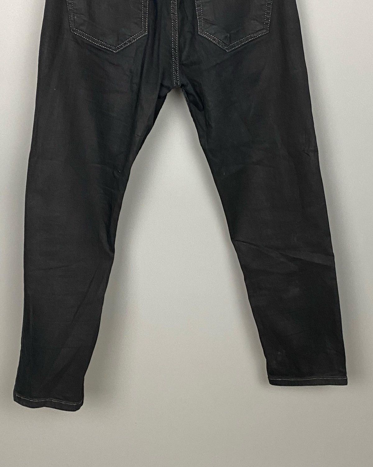 Rick Owens DRKSHDW Blackety Black Cropped Berlins Size US 27 - 9 Thumbnail