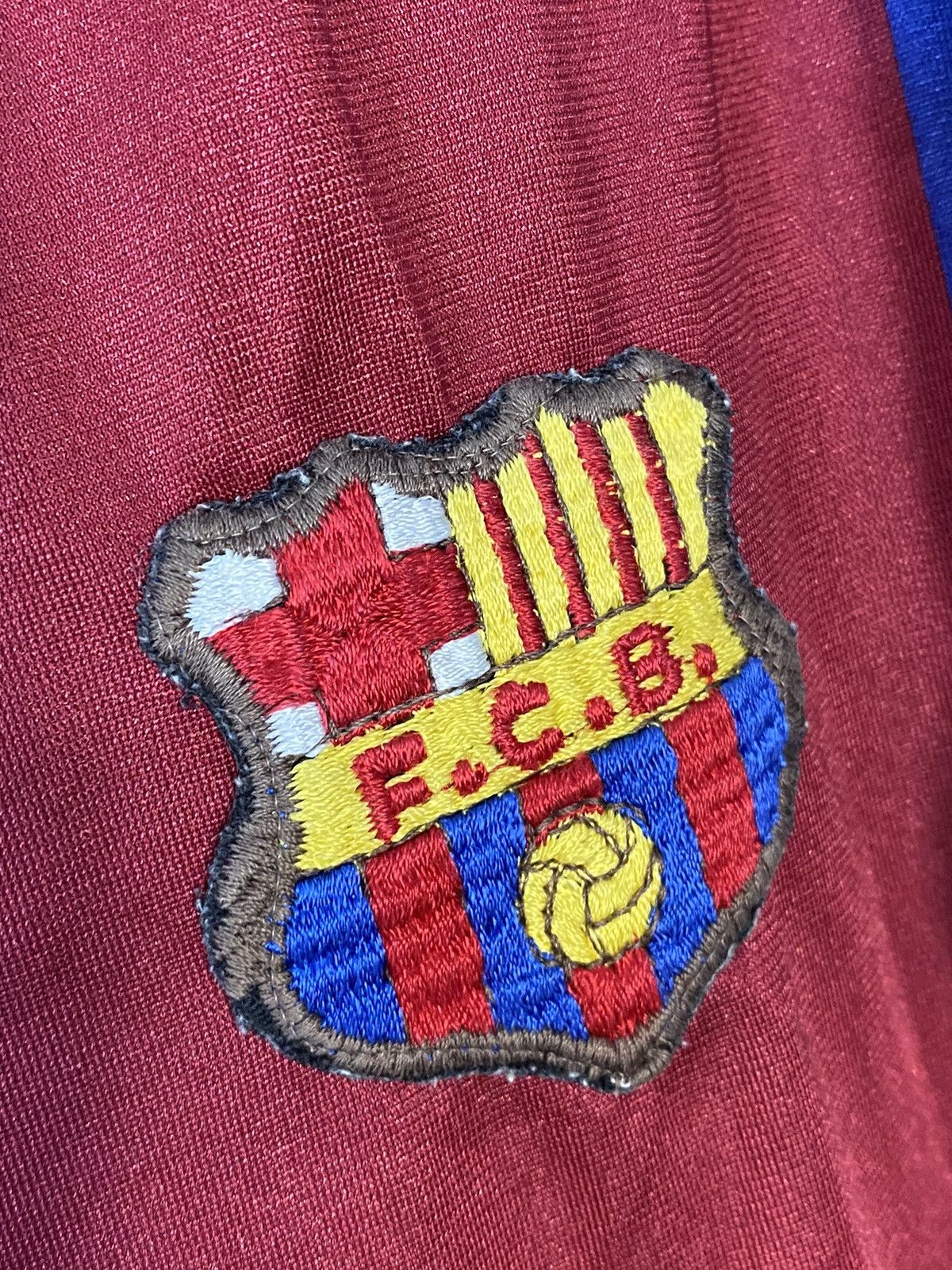 Vintage 1982 Vintage Barcelona Meyba Soccer Jersey Football shirt Size US XXL / EU 58 / 5 - 5 Thumbnail