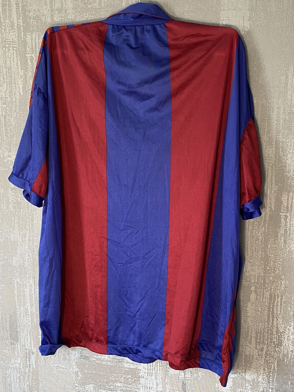 Vintage 1982 Vintage Barcelona Meyba Soccer Jersey Football shirt Size US XXL / EU 58 / 5 - 2 Thumbnail