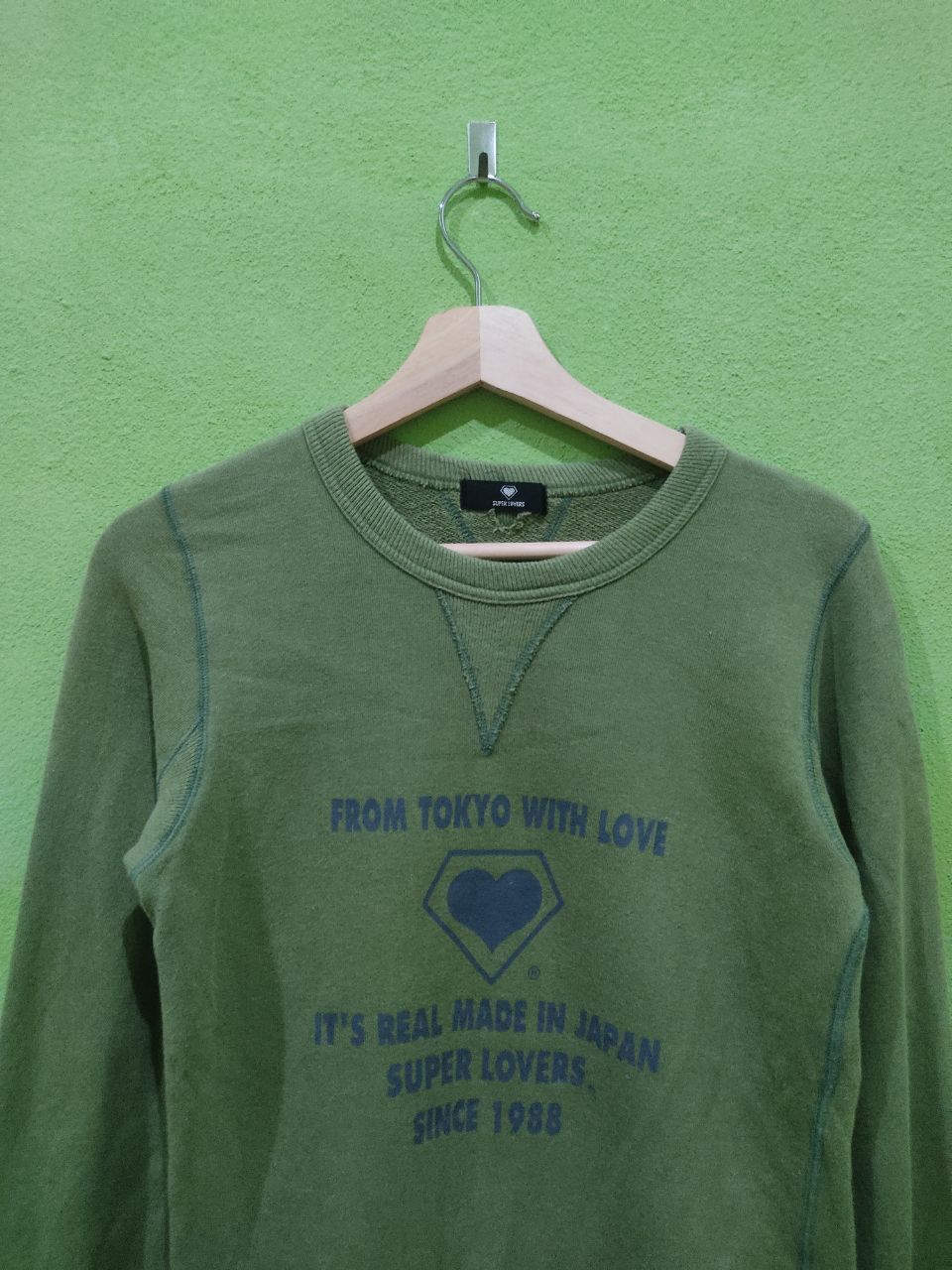 Japanese Brand × Vintage Vintage Japanese Superlovers Sweatshirt Size US S / EU 44-46 / 1 - 2 Thumbnail