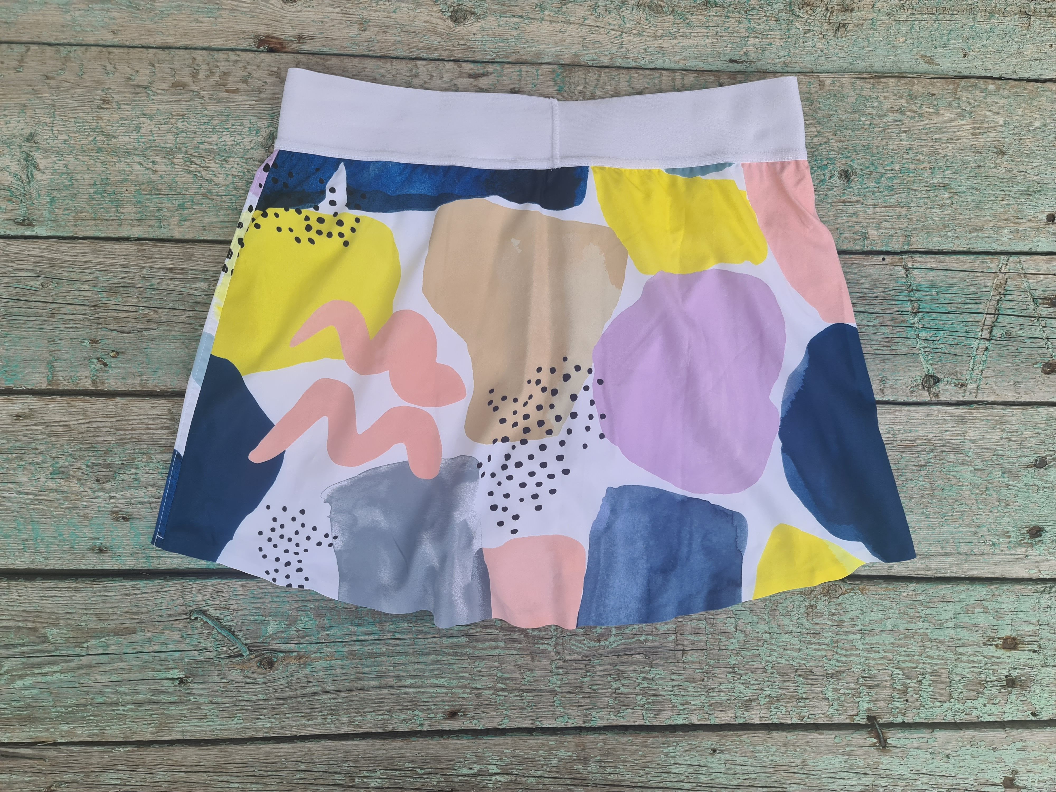 Nike Vintage Nike Challenge Court denim tennis shorts skirt Size 32" / US 10 / IT 46 - 1 Thumbnail