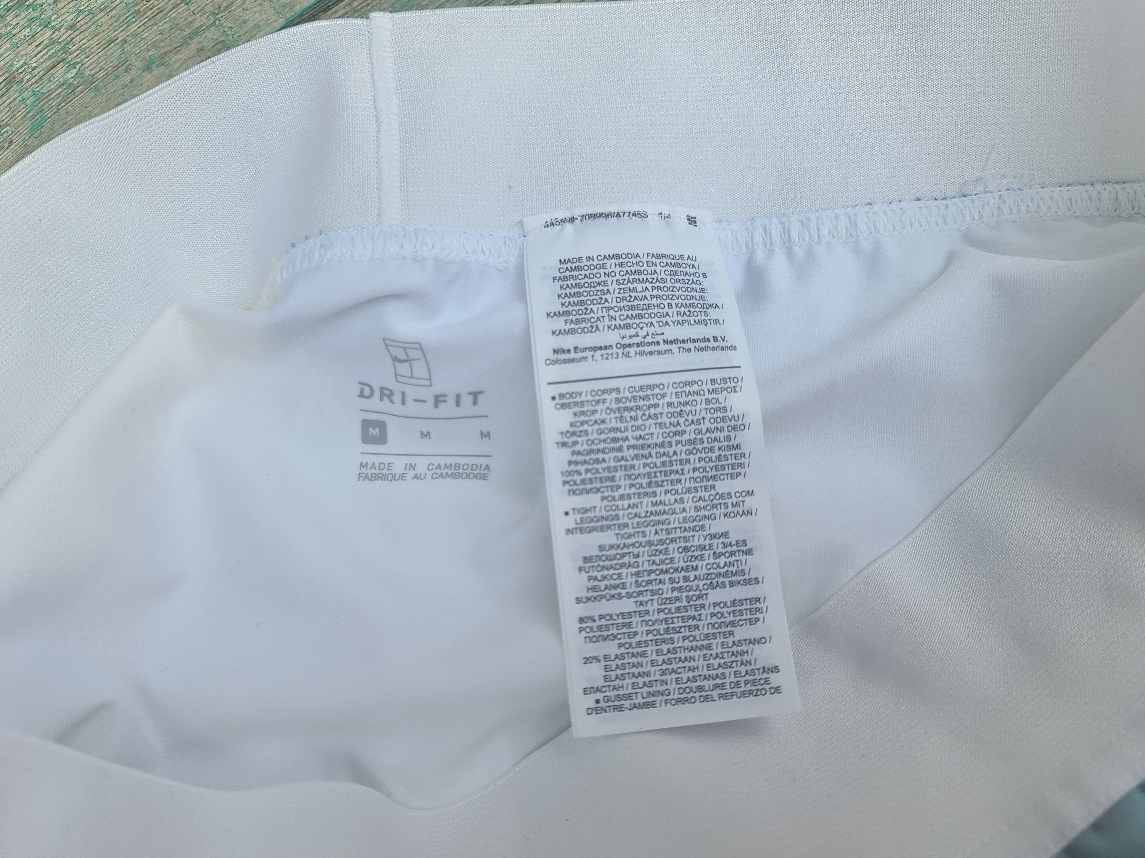 Nike Vintage Nike Challenge Court denim tennis shorts skirt Size 32" / US 10 / IT 46 - 4 Thumbnail