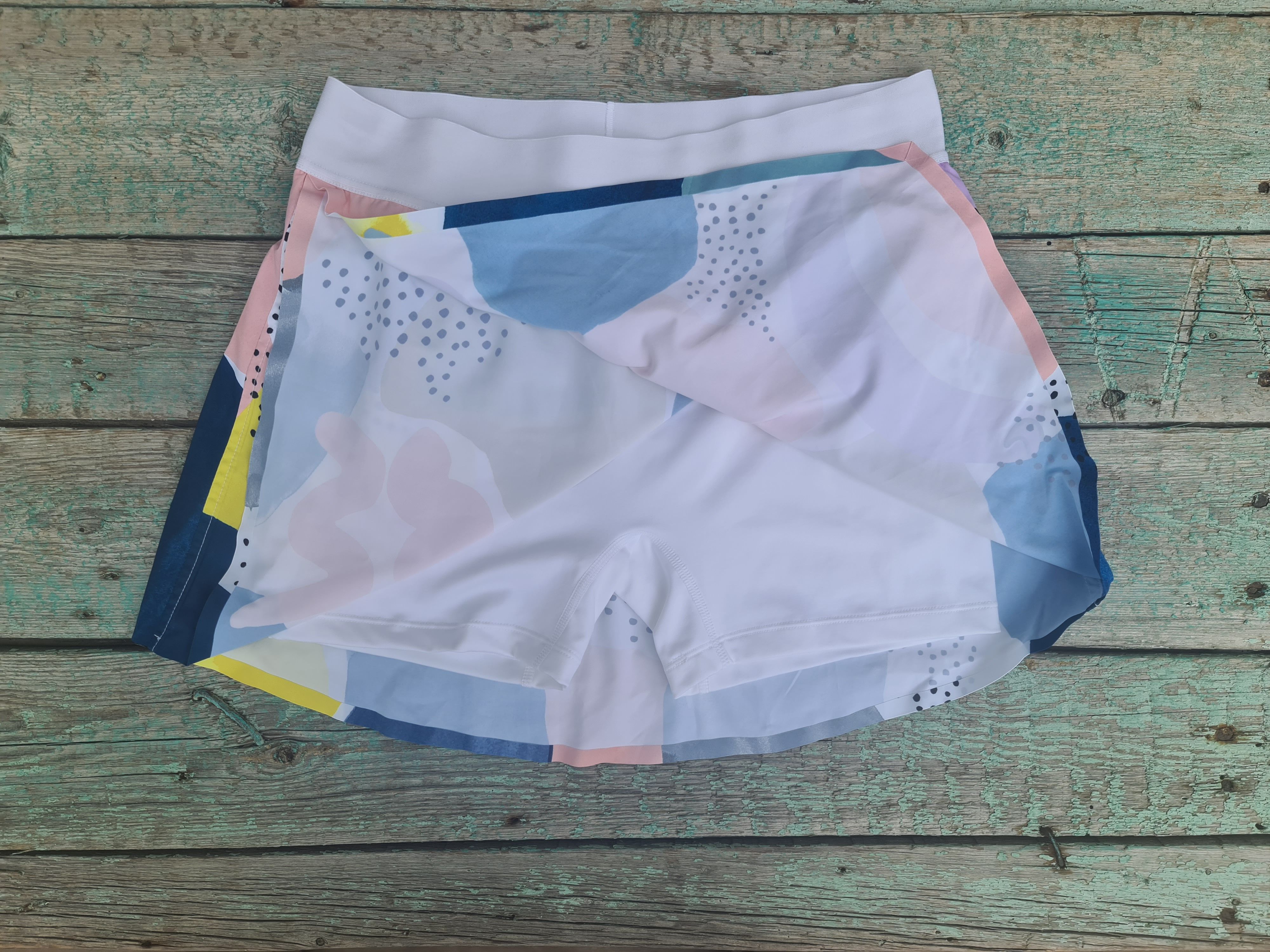Nike Vintage Nike Challenge Court denim tennis shorts skirt Size 32" / US 10 / IT 46 - 3 Thumbnail