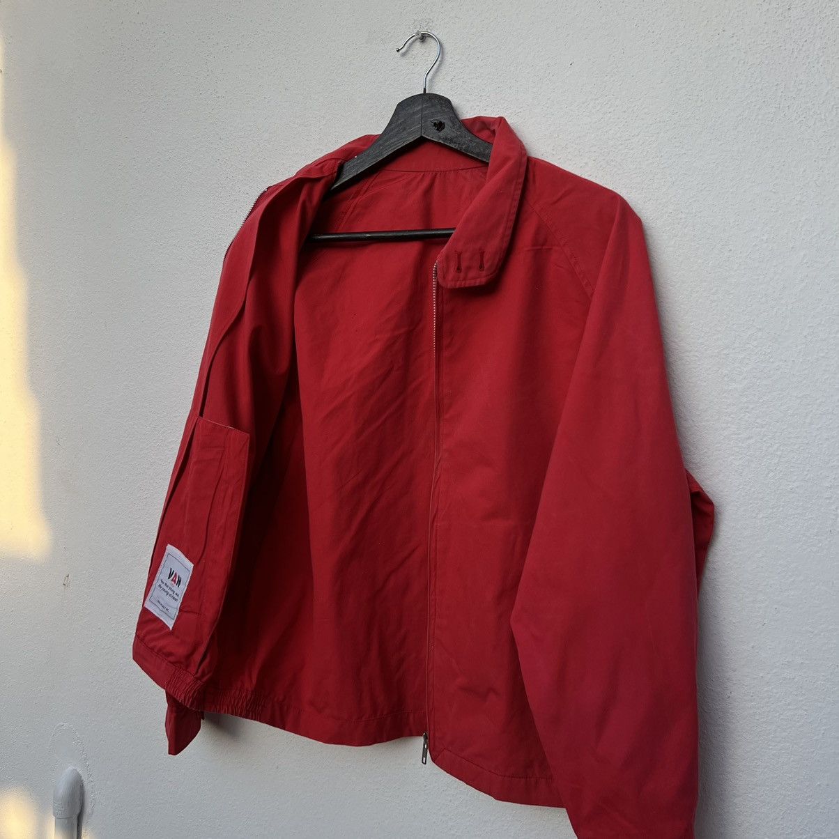 Japanese Brand VINTAGE VAN JAC JAPAN BIG LOGO BOMBER JACKET Size US M / EU 48-50 / 2 - 10 Thumbnail