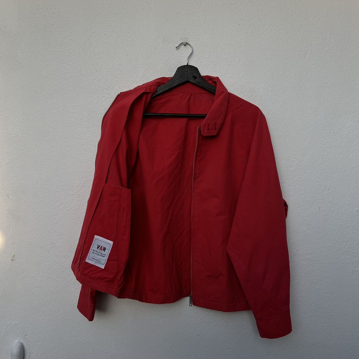 Japanese Brand VINTAGE VAN JAC JAPAN BIG LOGO BOMBER JACKET Size US M / EU 48-50 / 2 - 9 Thumbnail