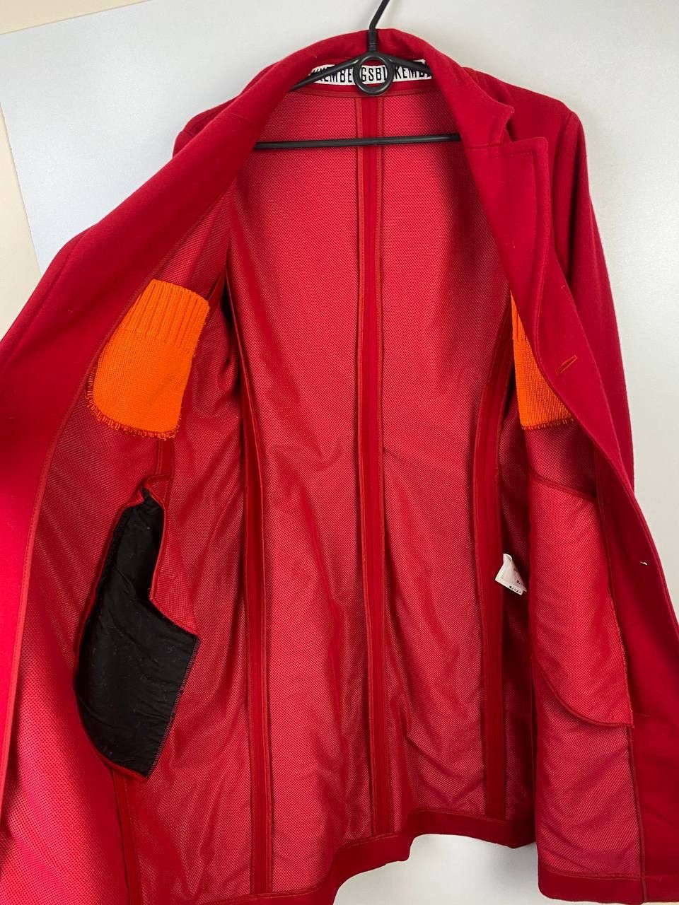 Dirk Bikkembergs × Vintage Dirk Bikkembergs vintage wool coat size L Size L / US 10 / IT 46 - 6 Thumbnail