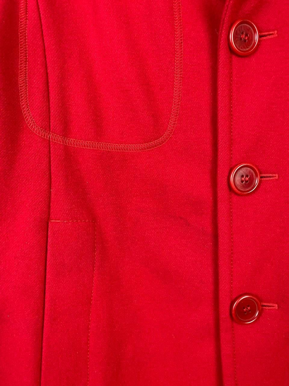 Dirk Bikkembergs × Vintage Dirk Bikkembergs vintage wool coat size L Size L / US 10 / IT 46 - 7 Thumbnail